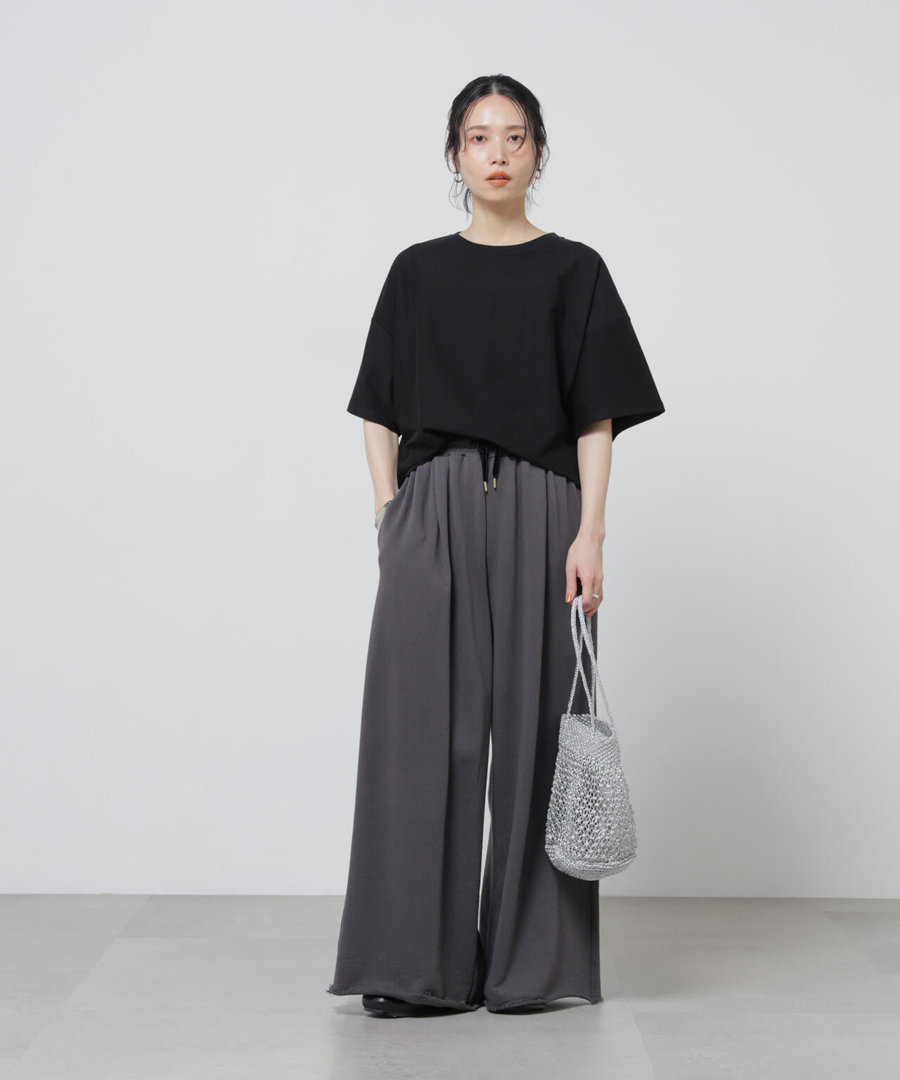 「Meaningful Continuity」coveross(R)ツイル調冷感プレーティング天竺Tシャツ
