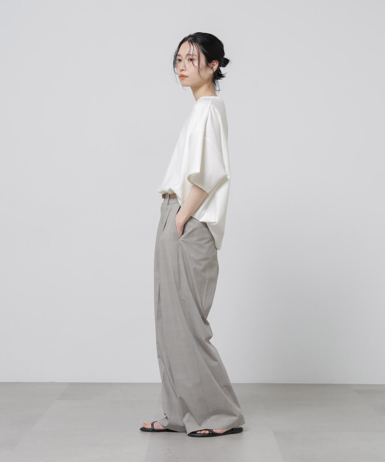 「Meaningful Continuity」coveross(R)ツイル調冷感プレーティング天竺Tシャツ