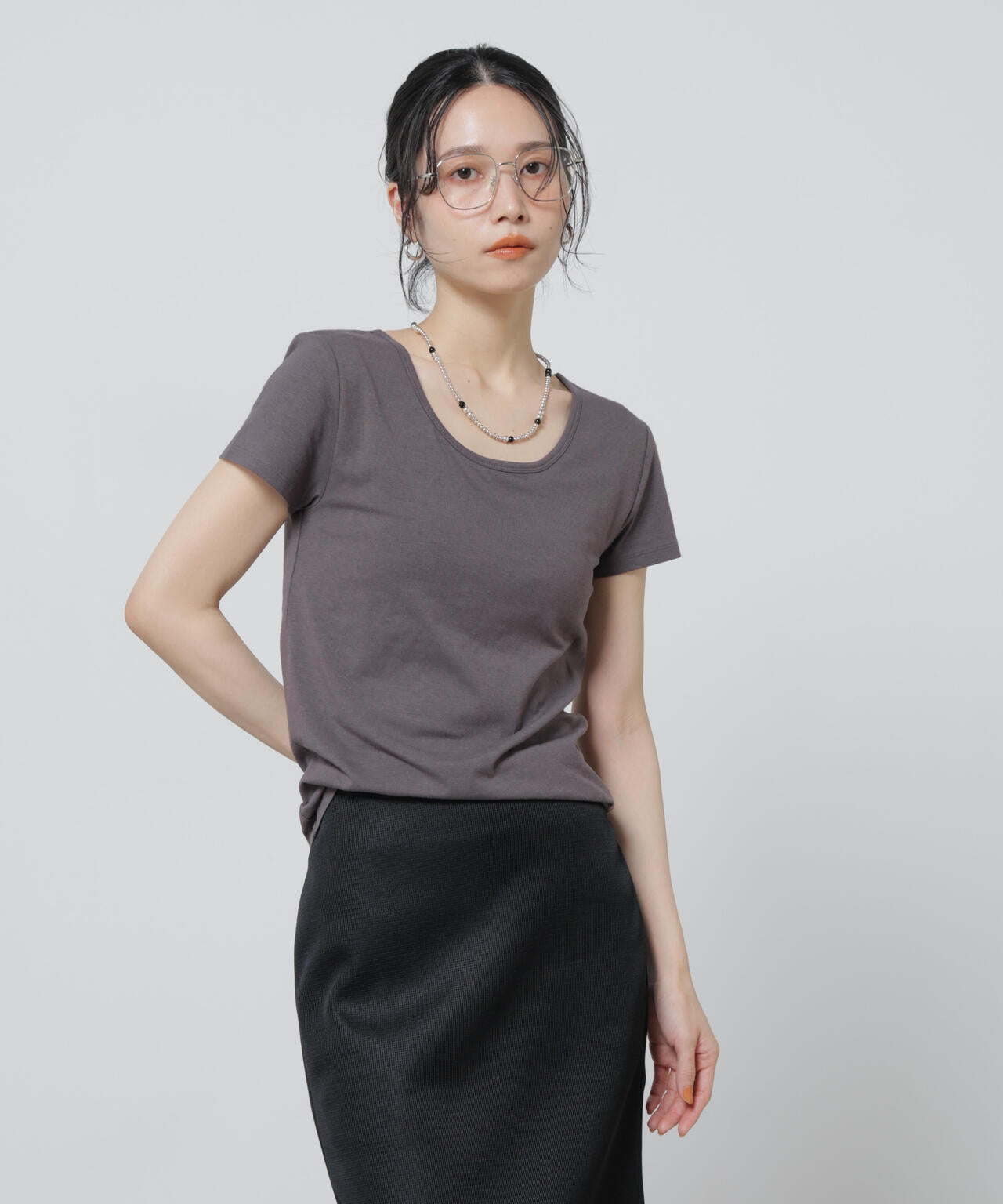 Anti Soaked(R) 汗染み防止カップ付きTシャツ