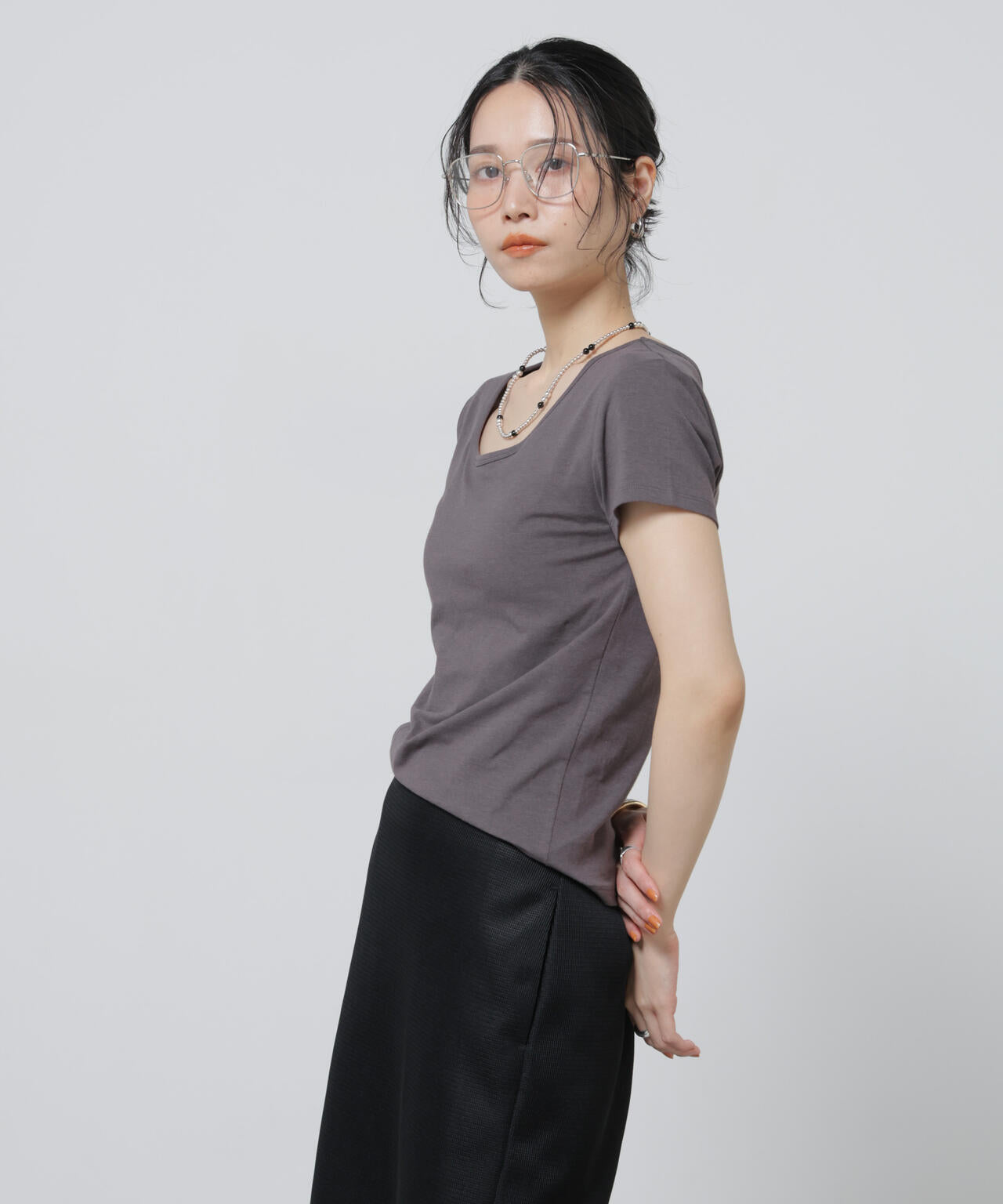 Anti Soaked(R) 汗染み防止カップ付きTシャツ