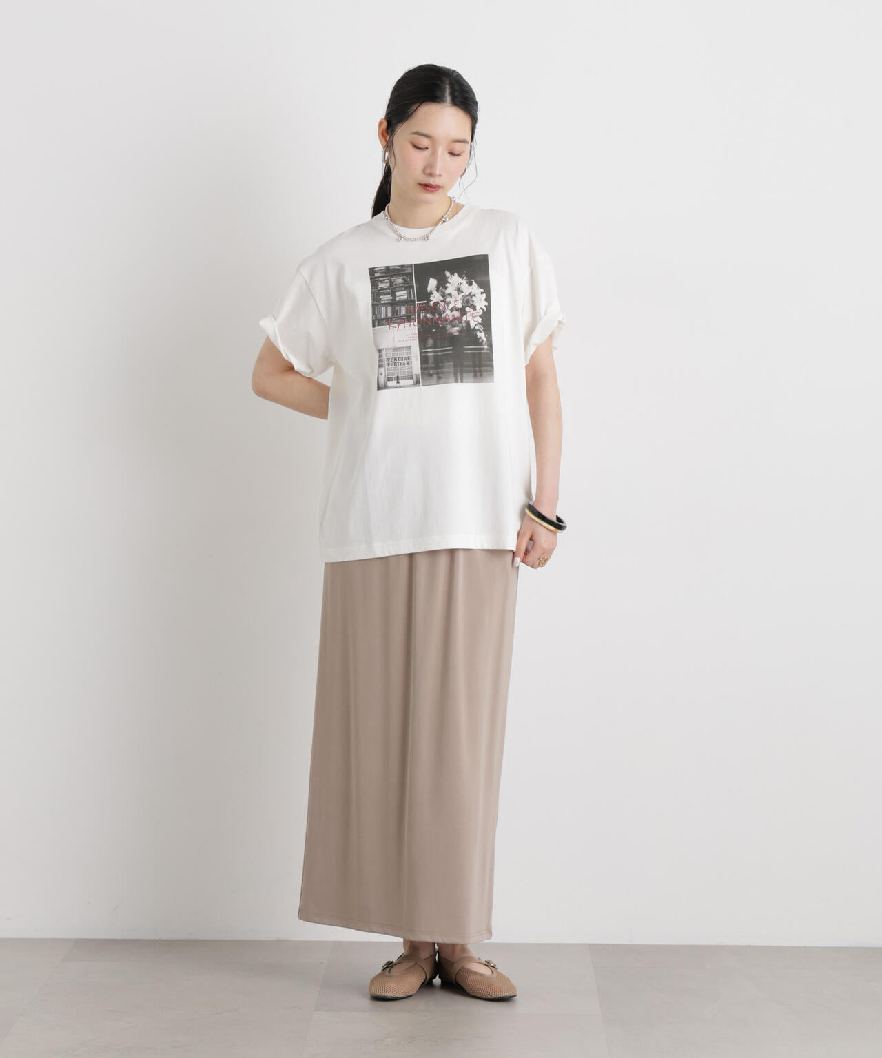 MINERALTEX(TM)フォトプリントTシャツ