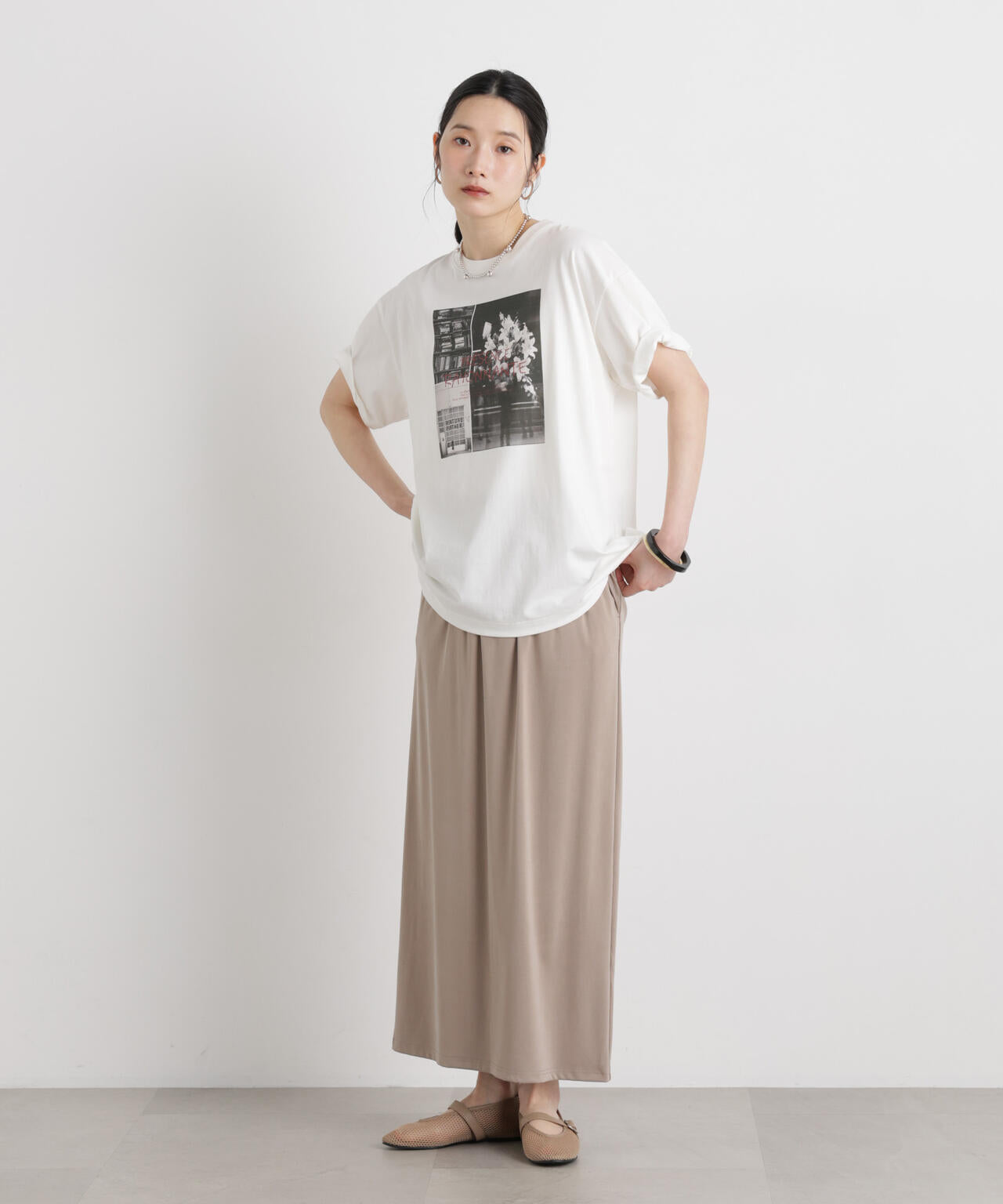 MINERALTEX(TM)フォトプリントTシャツ