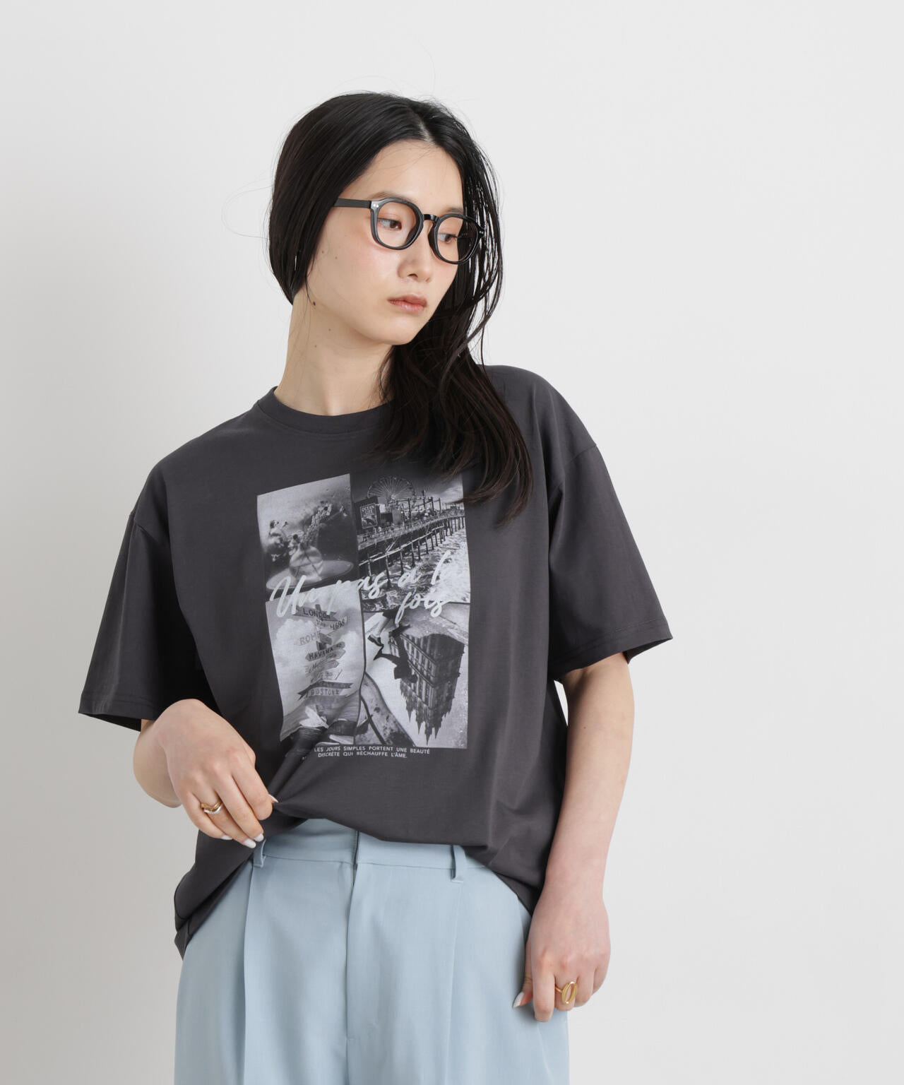 MINERALTEX(TM)フォトプリントTシャツ