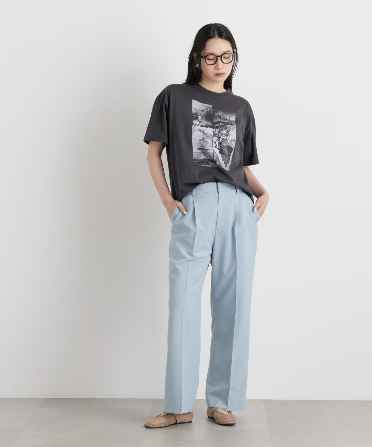 MINERALTEX(TM)フォトプリントTシャツ