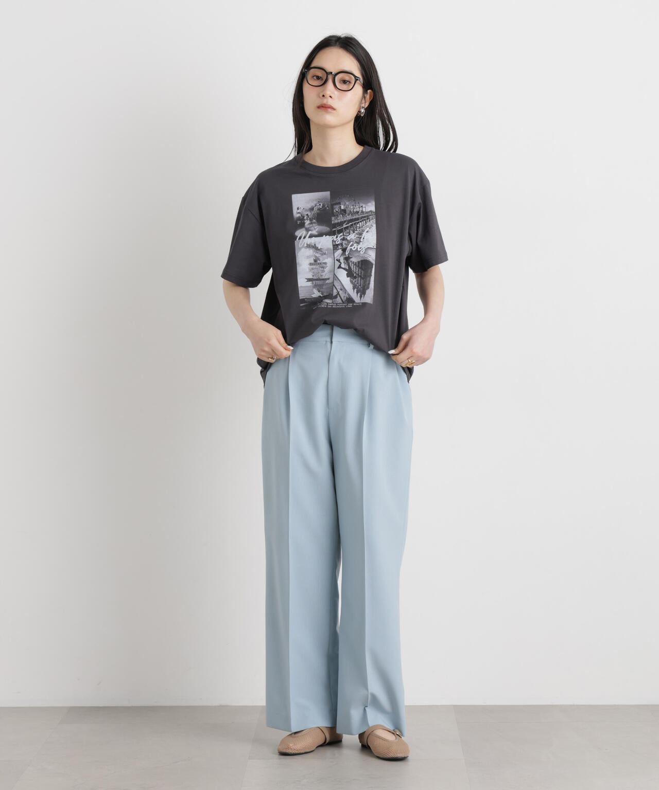 MINERALTEX(TM)フォトプリントTシャツ