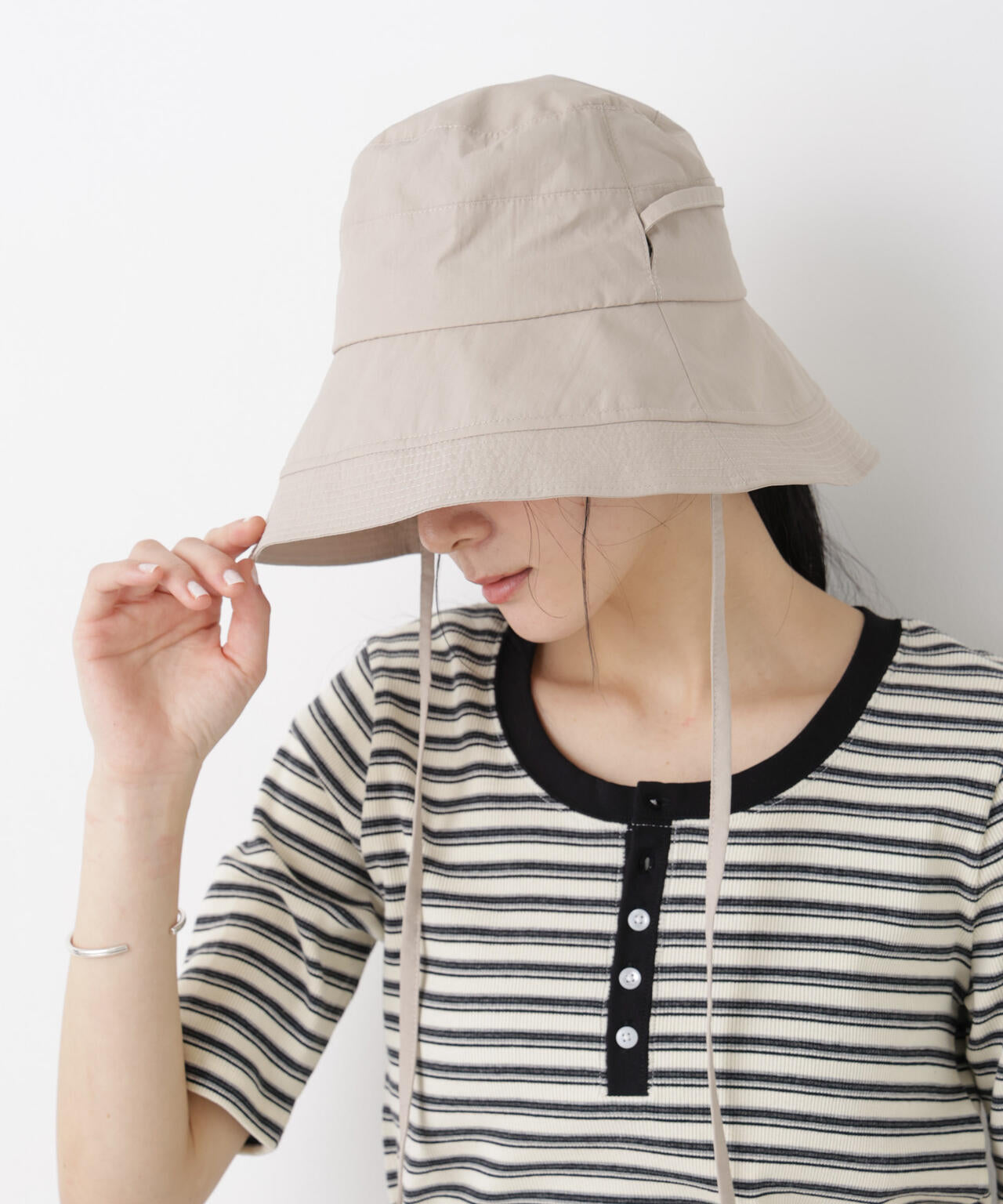 遮光遮熱ナイロンハット