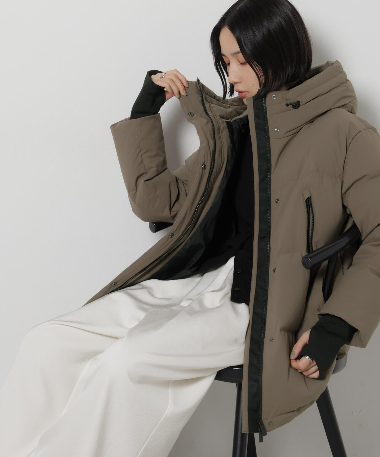 「西川ダウン(R)」ソロテックスAラインダウン