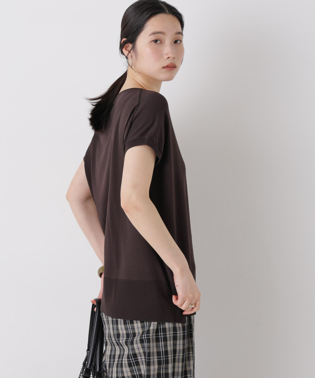 SUMMER VEIL KNIT ワイドプルオーバー
