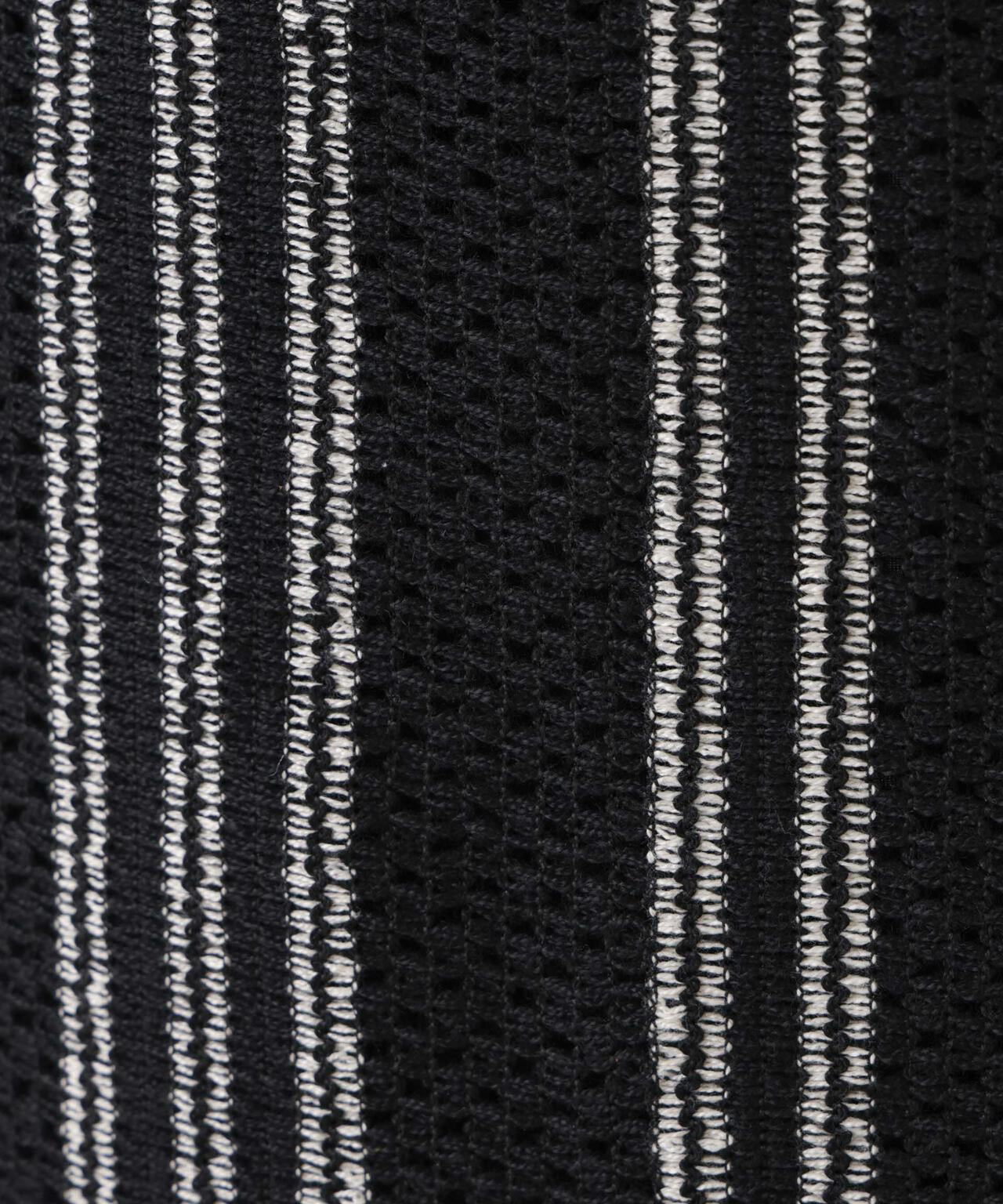 made in india ジャカードストライプIラインスカート(セットアップ可)