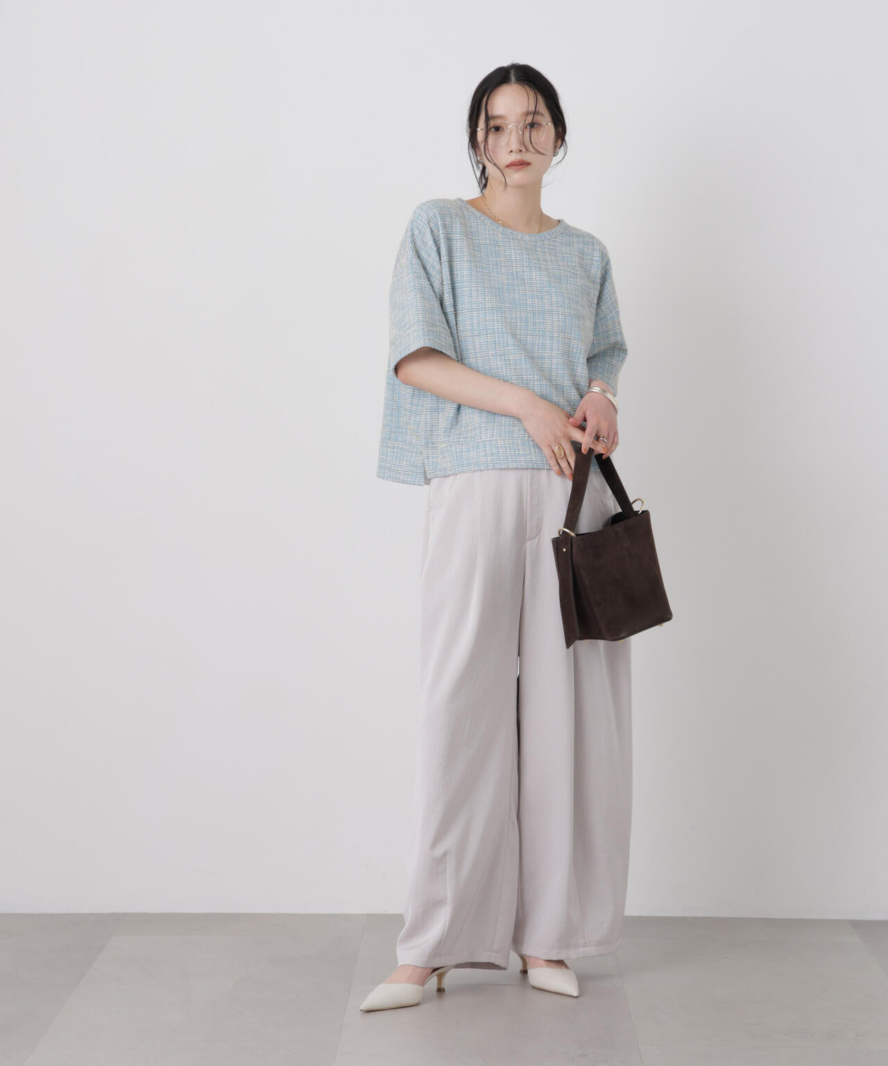 AULENTTI/ドロップハンドルバッグ