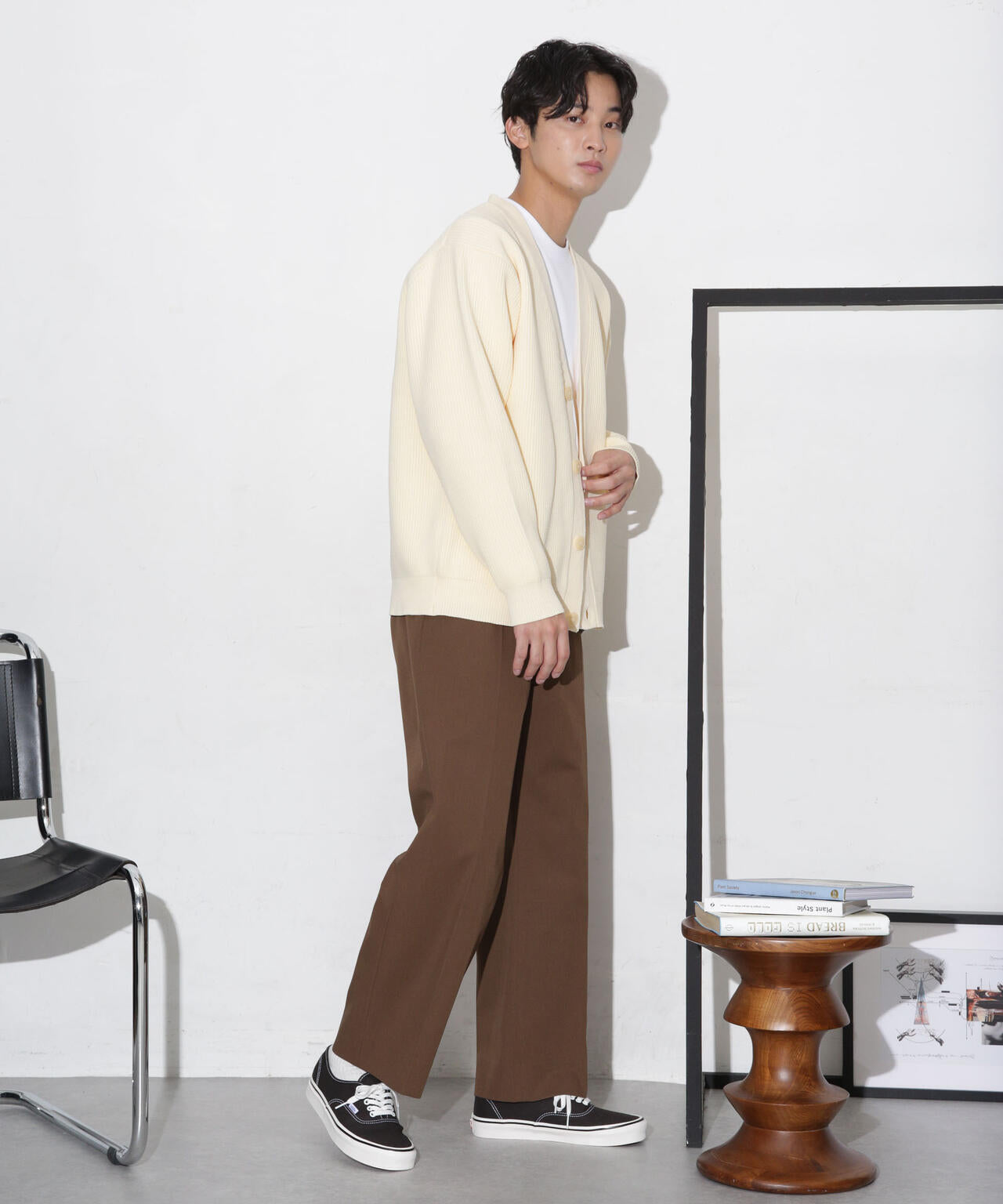 ウォッシャブルワイドカーディガン