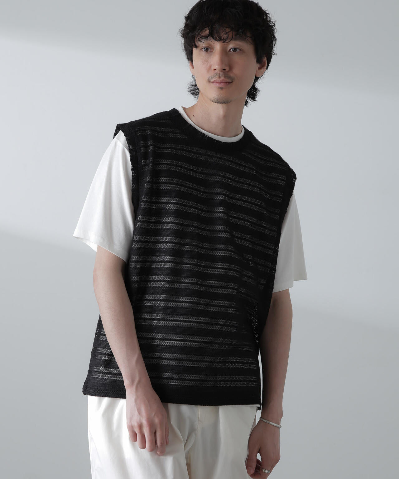 かぎ針アンサンブルTシャツ