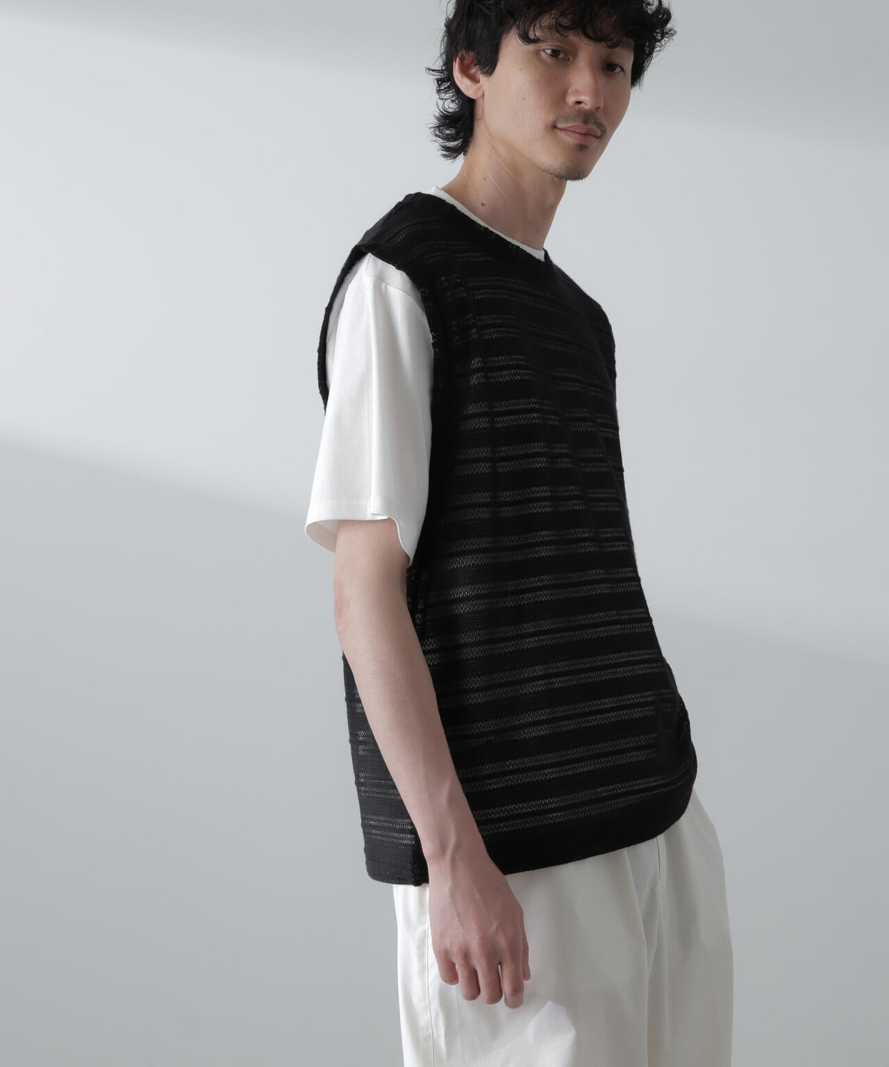 かぎ針アンサンブルTシャツ