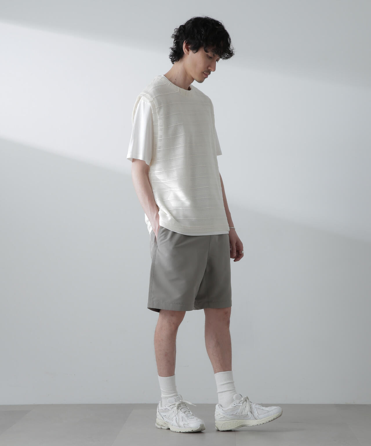かぎ針アンサンブルTシャツ