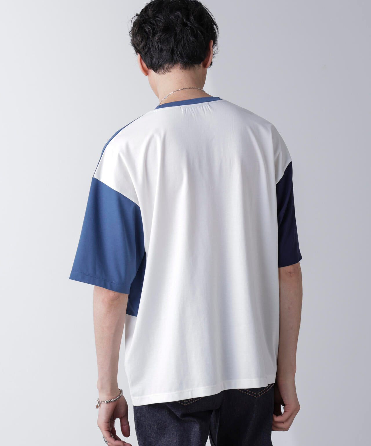 リラックス切り替えスムースＴシャツ 半袖