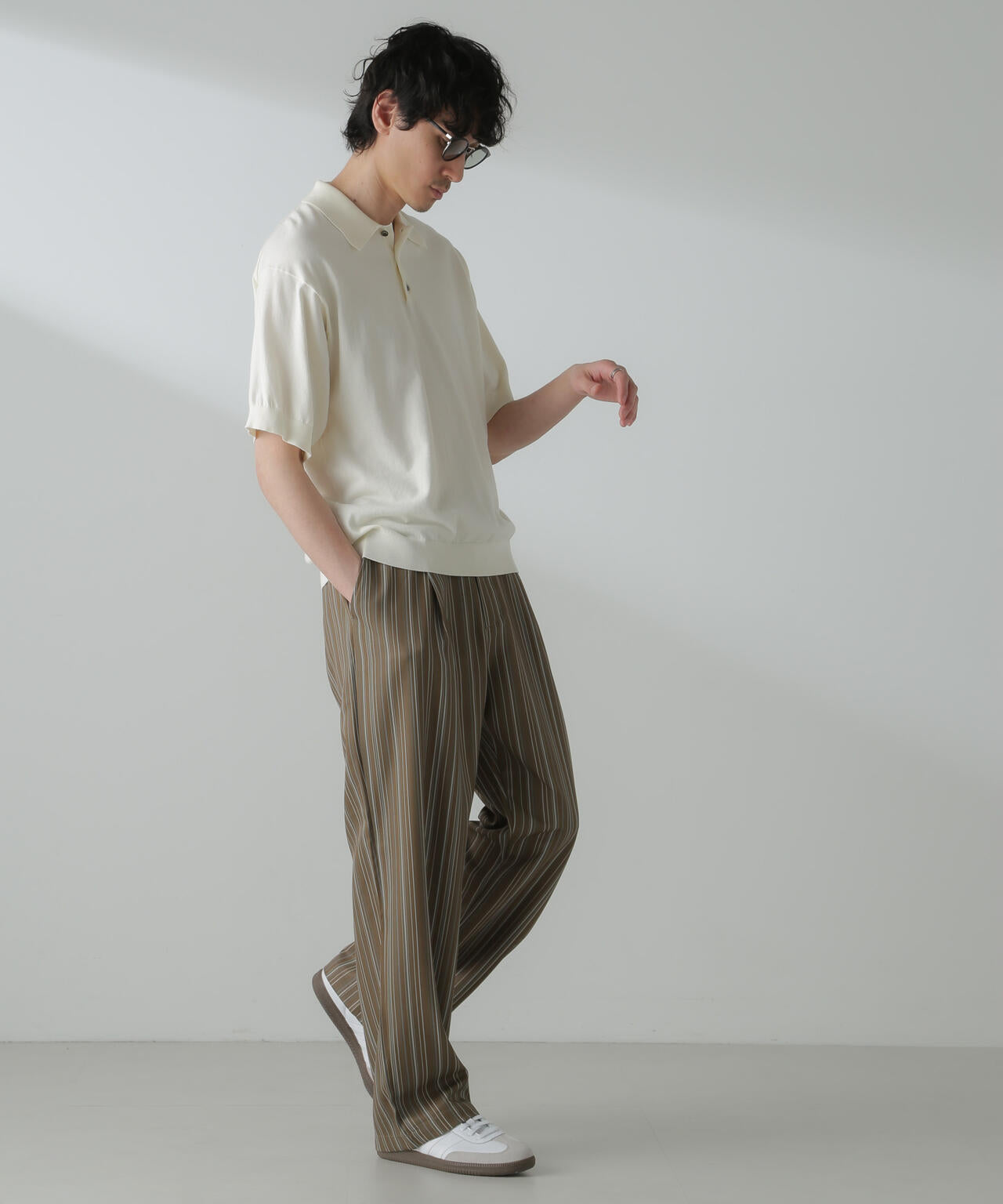 パターンイージーワイドパンツ(セットアップ可)
