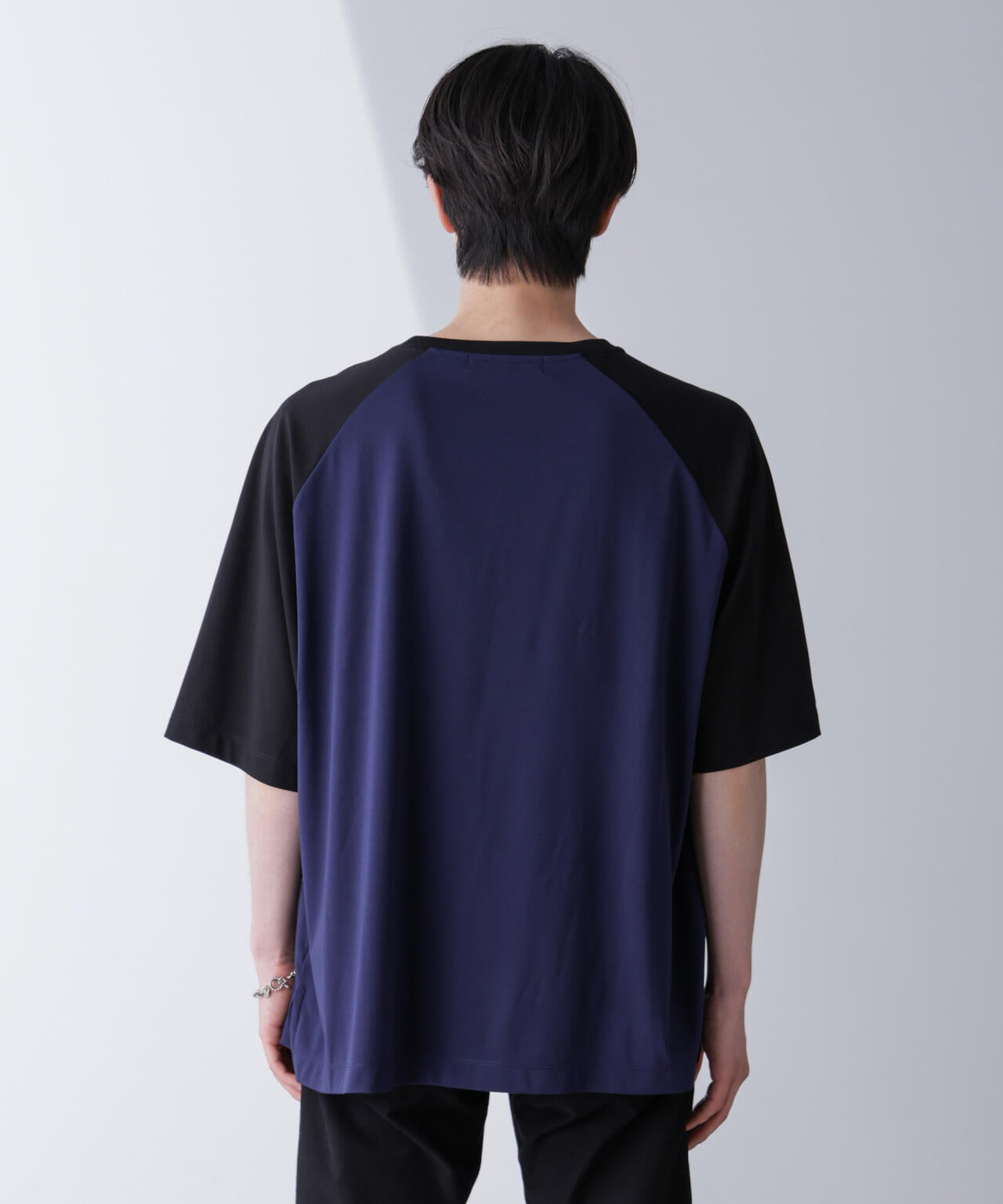 ワイドシルエットラグランTシャツ 半袖