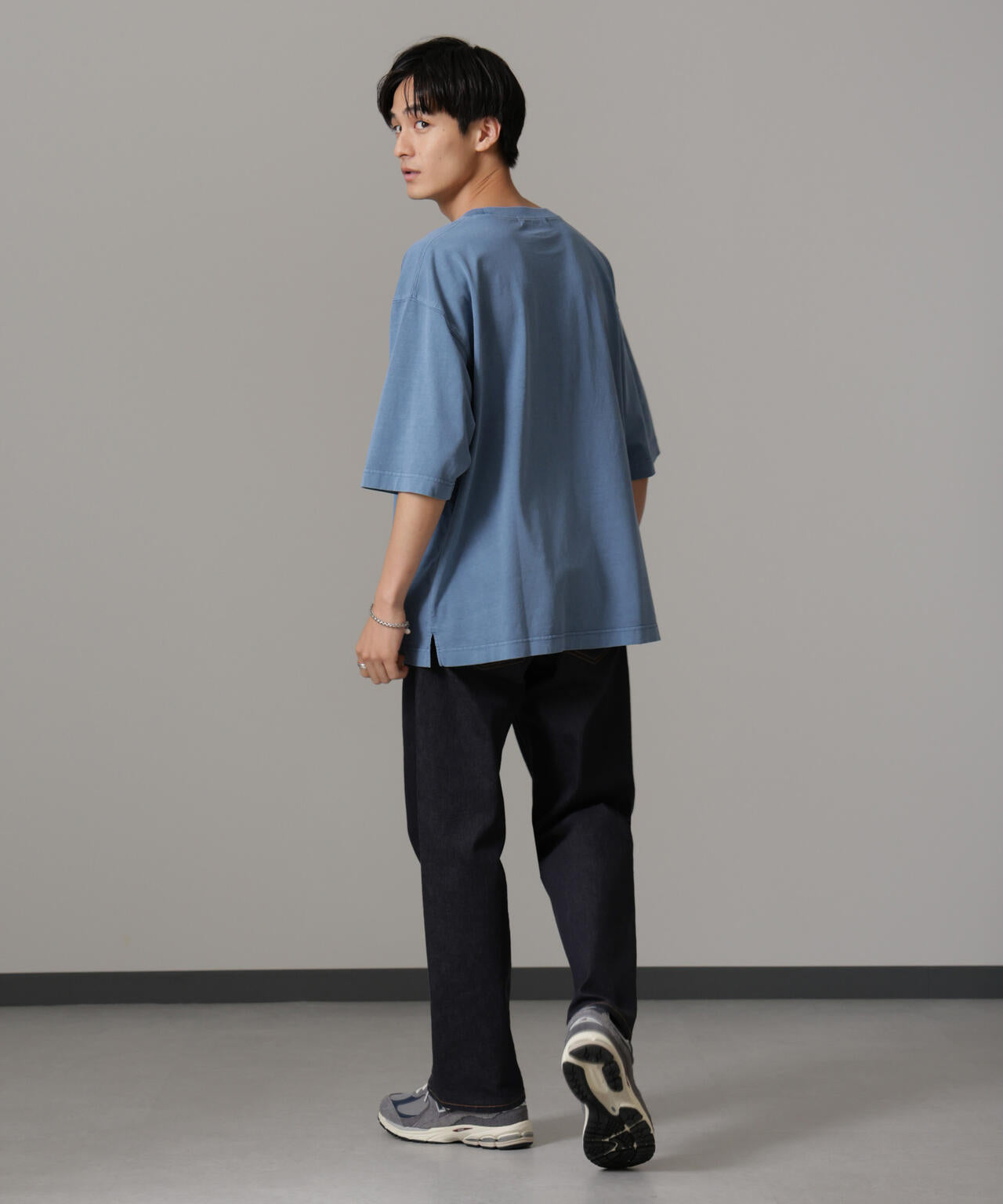 「NOT ALL」オーバーダイTシャツ 半袖