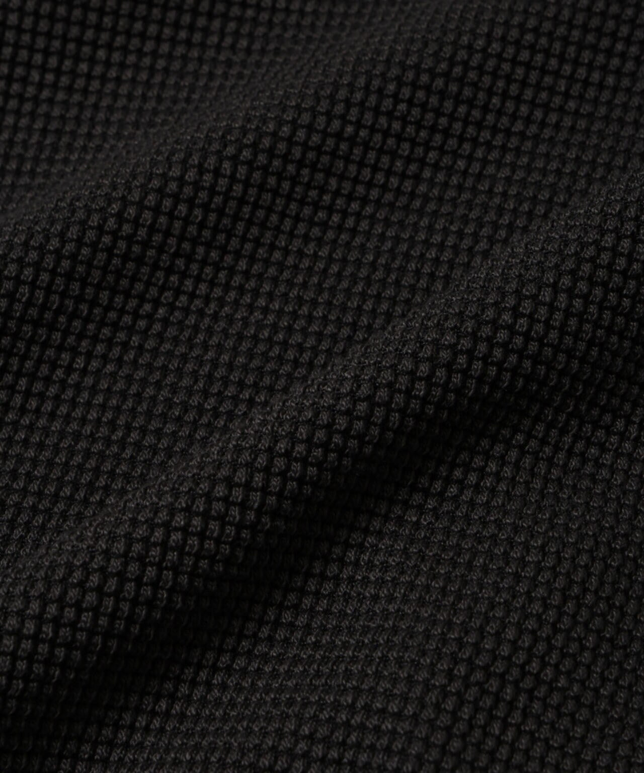 テックワッフルクルーネックTシャツ