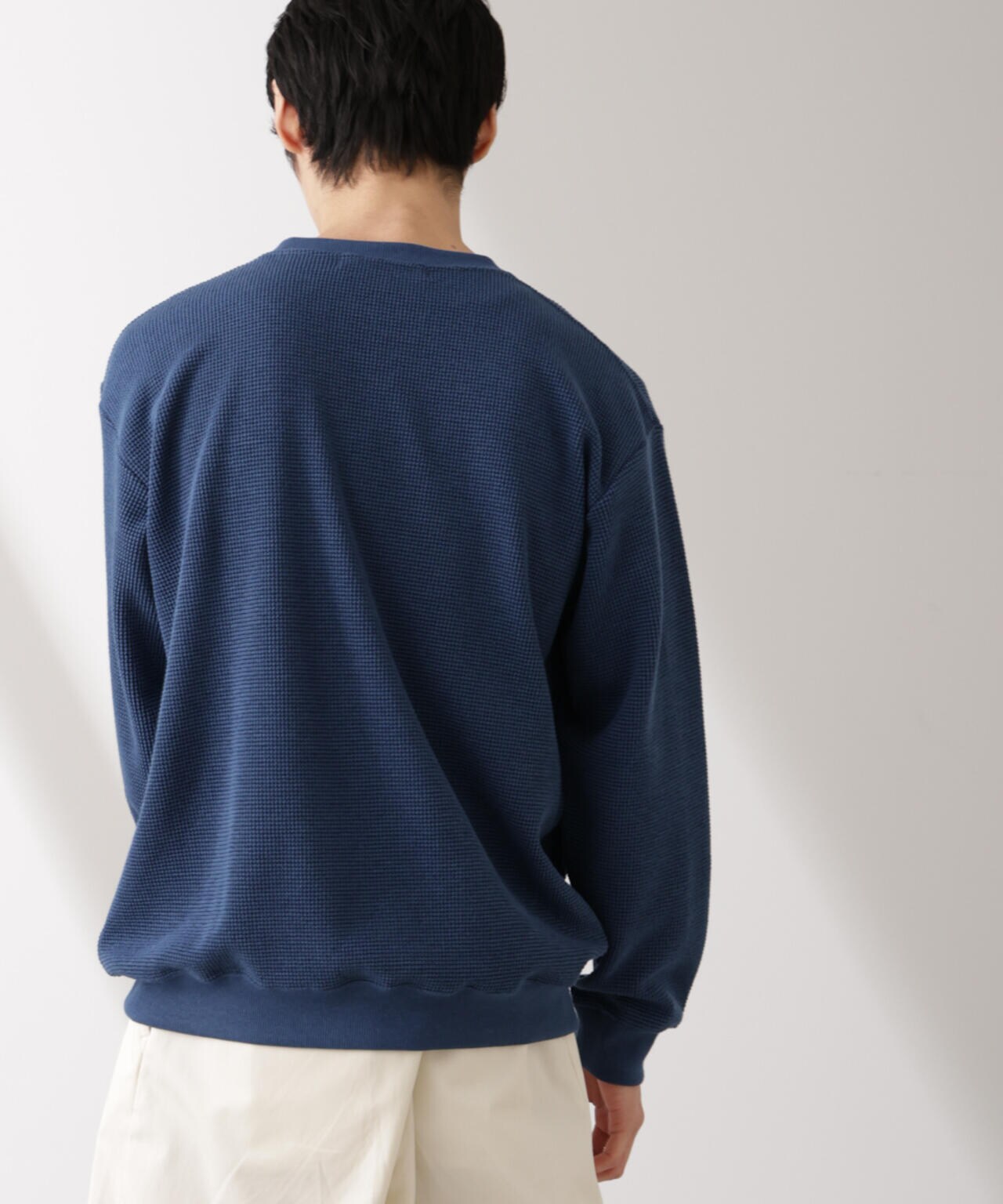 テックワッフルクルーネックTシャツ