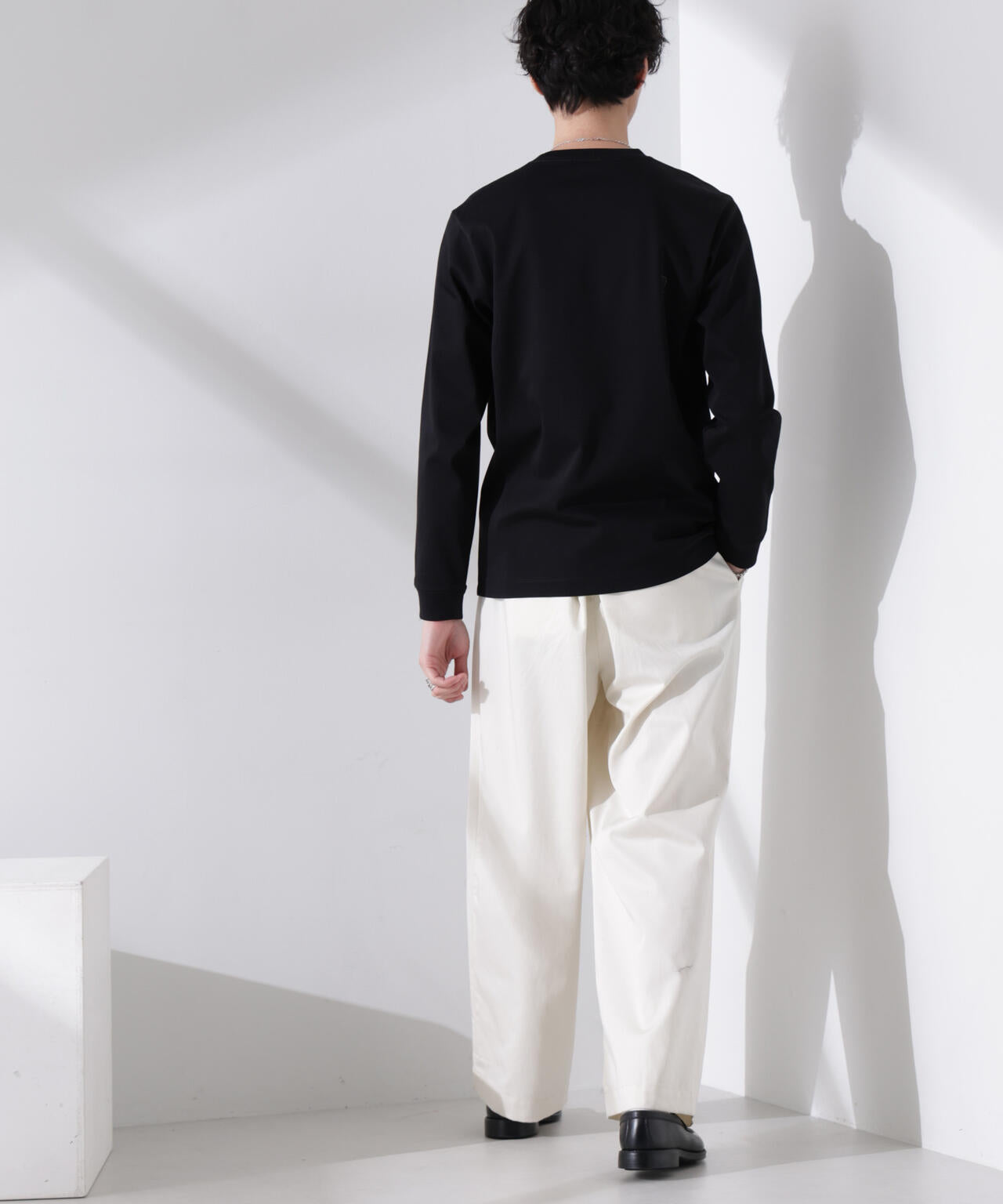 アンチスメル クルーネックTシャツ 長袖