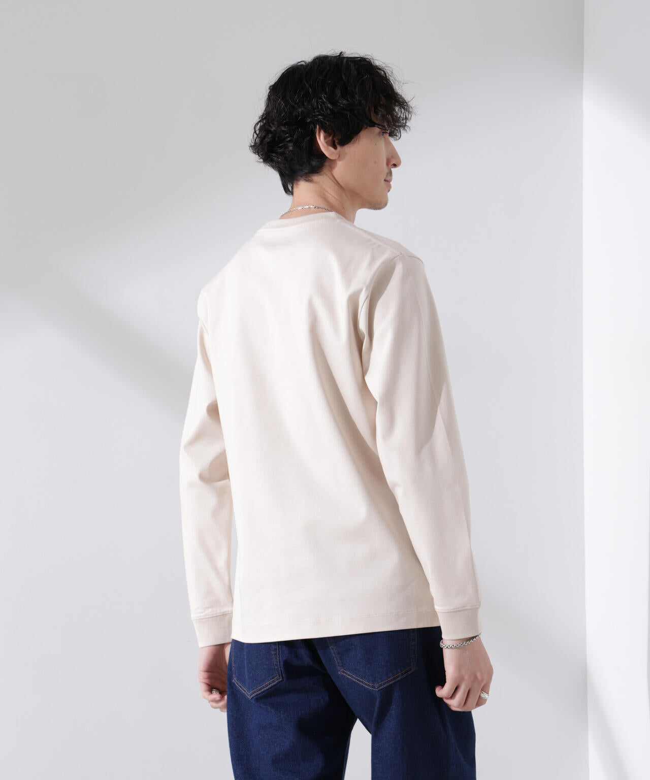 アンチスメル クルーネックTシャツ 長袖