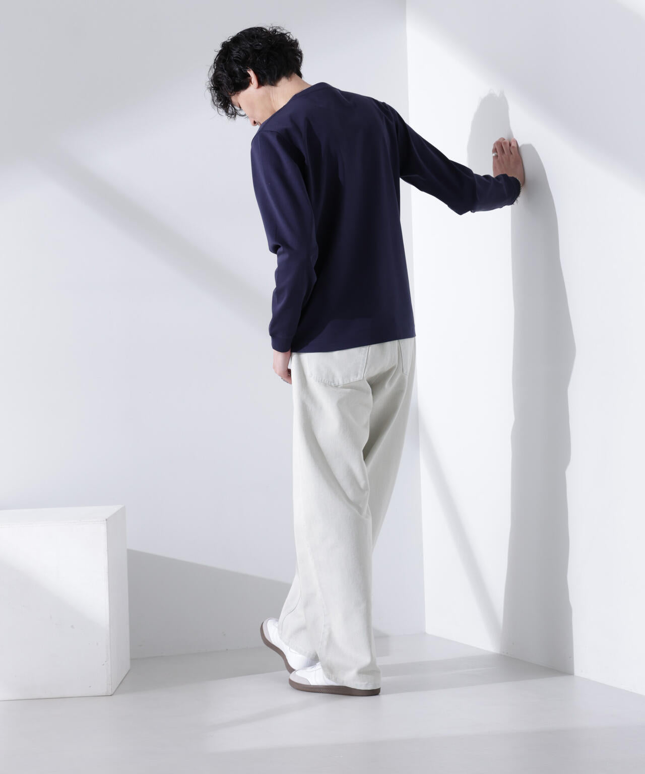 アンチスメル クルーネックTシャツ 長袖
