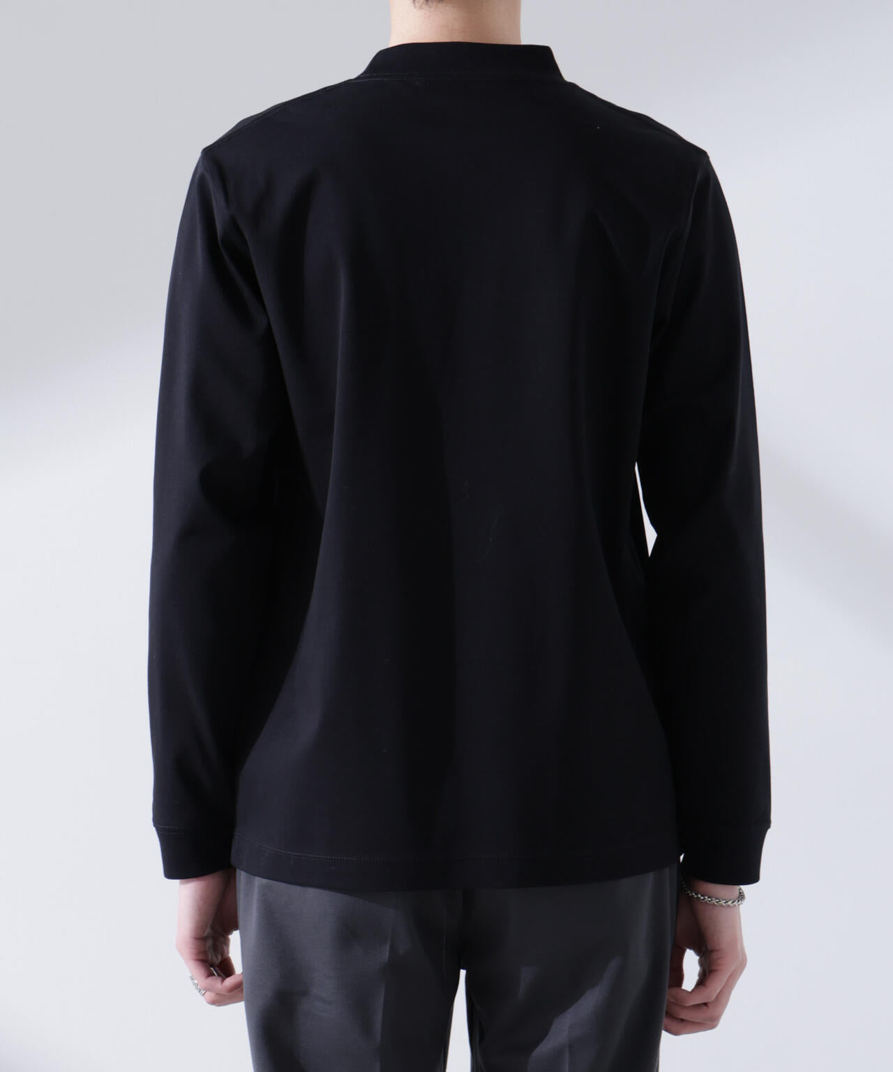 アンチスメルモックネックTシャツ 長袖