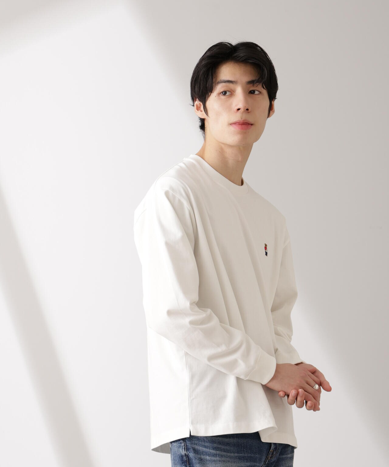 ナノベアTシャツ 長袖