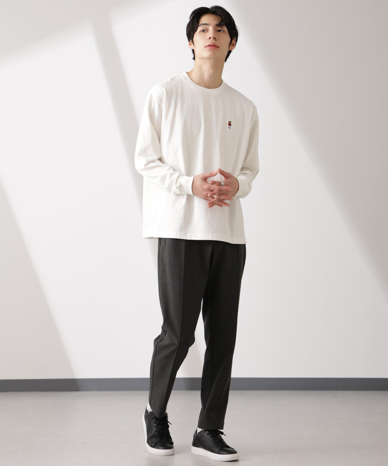 ナノベアTシャツ 長袖