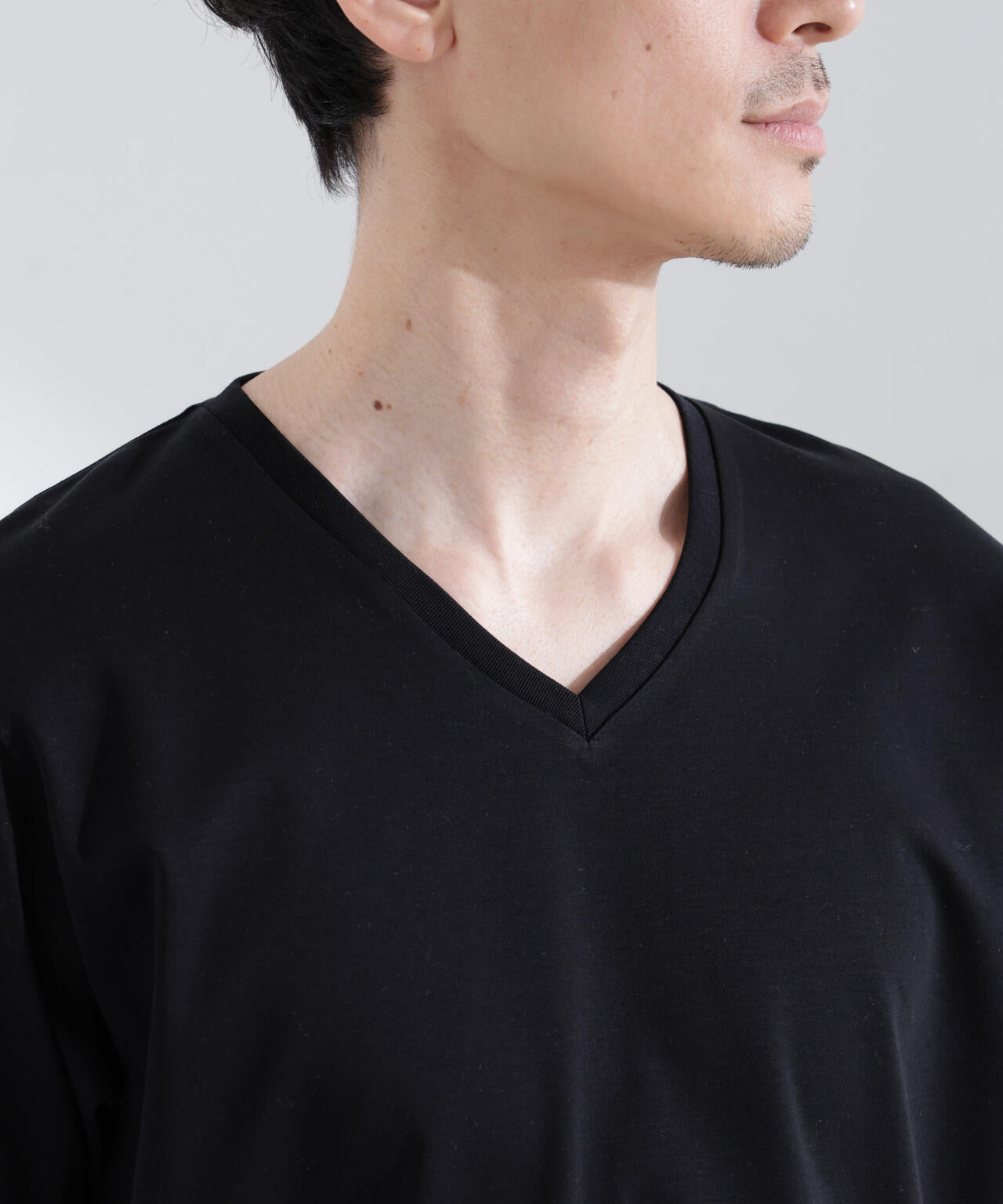 アンチスメル VネックTシャツ 半袖