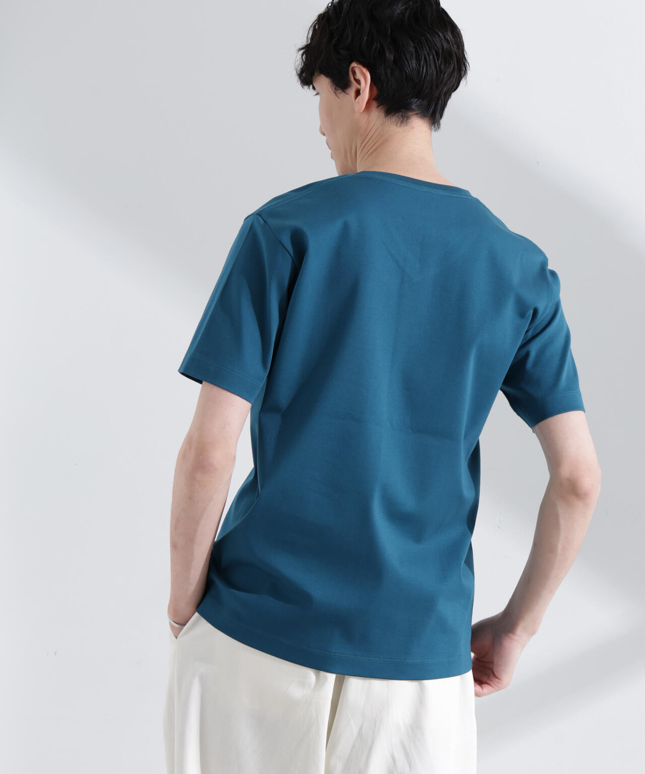 アンチスメル VネックTシャツ 半袖
