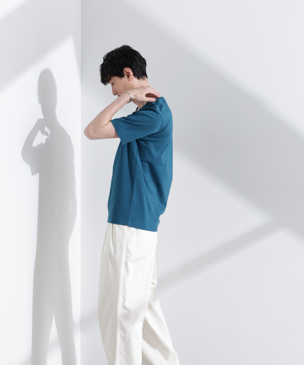 アンチスメル VネックTシャツ 半袖