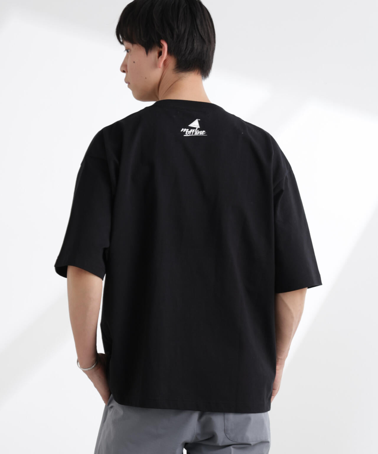 「MOFFISIE」1.0オリジナルプリント Tシャツ 半袖