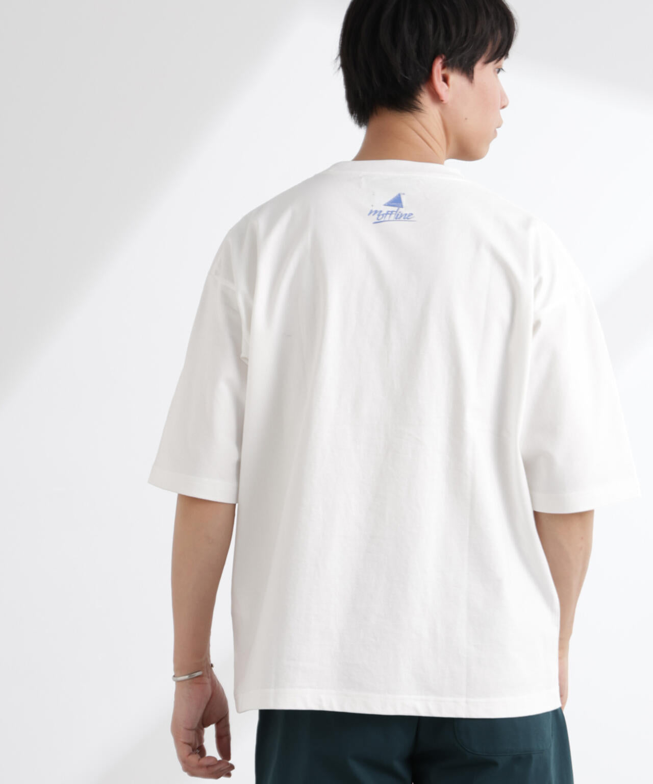 「MOFFISIE」1.0オリジナルプリント Tシャツ 半袖