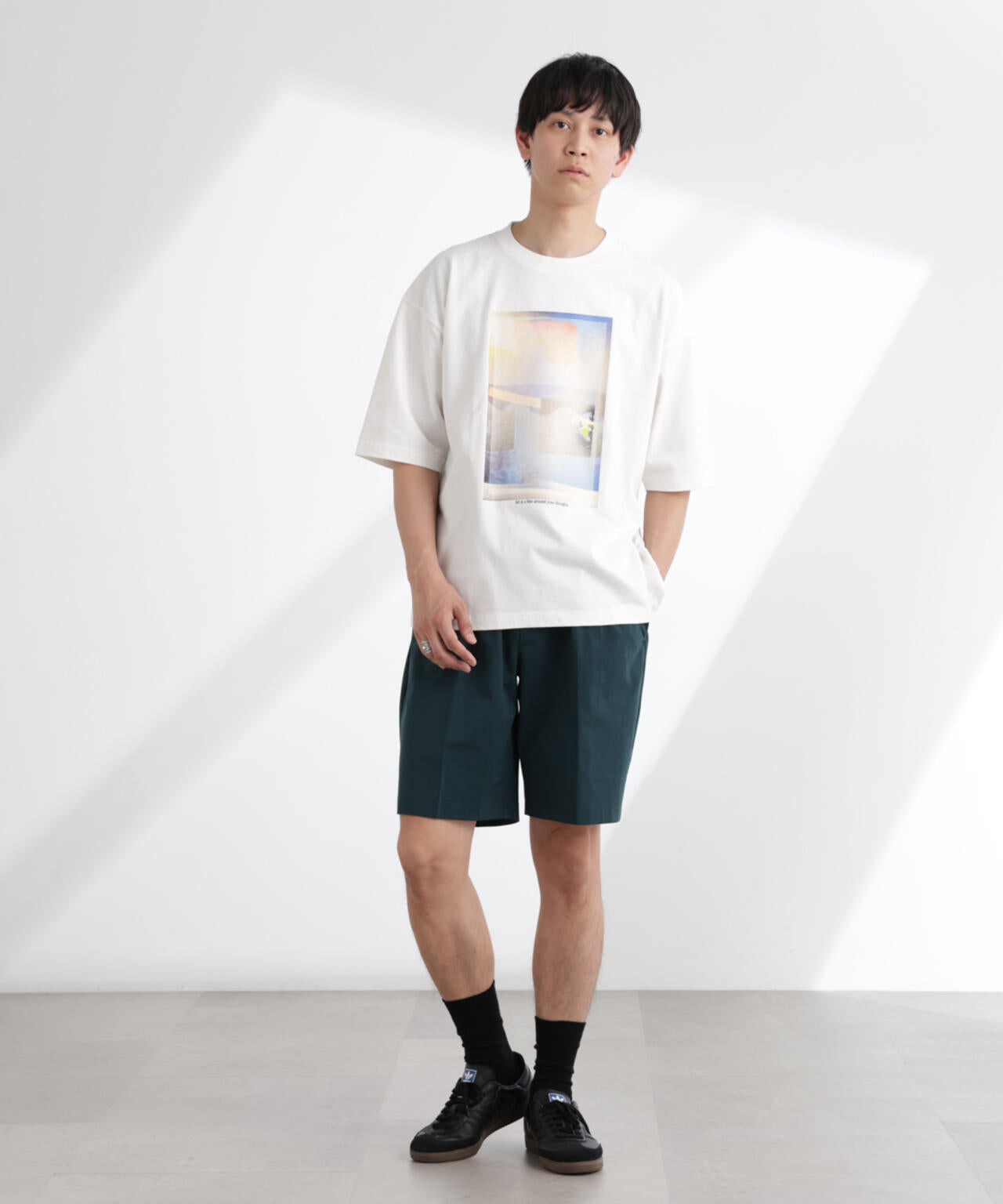 「MOFFISIE」1.0オリジナルプリント Tシャツ 半袖