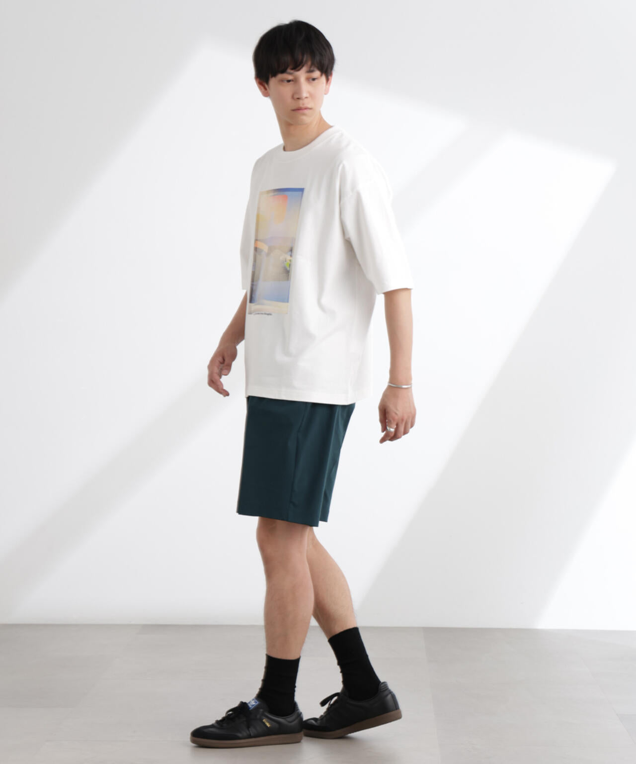 「MOFFISIE」1.0オリジナルプリント Tシャツ 半袖