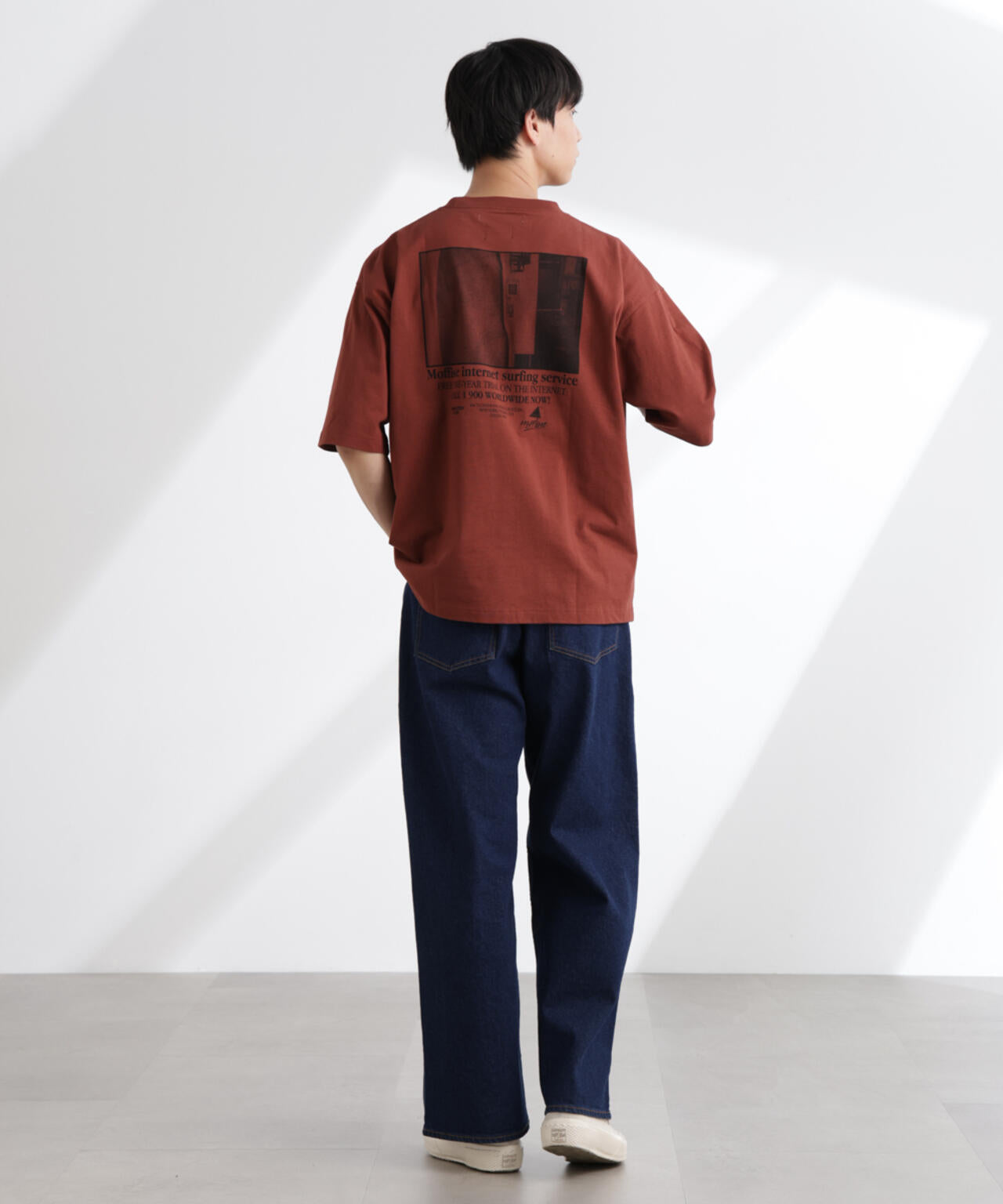 「MOFFISIE」1.0オリジナルプリント Tシャツ 半袖