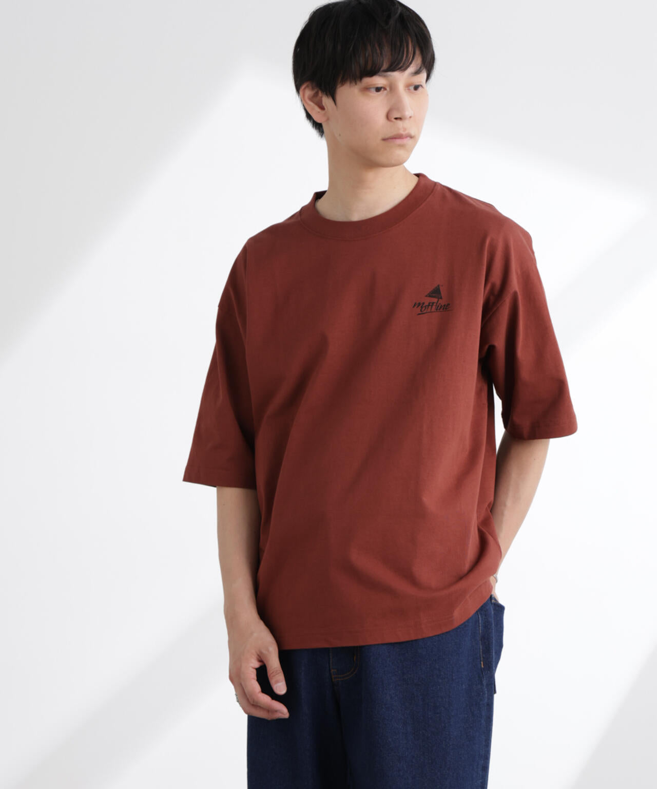 「MOFFISIE」1.0オリジナルプリント Tシャツ 半袖