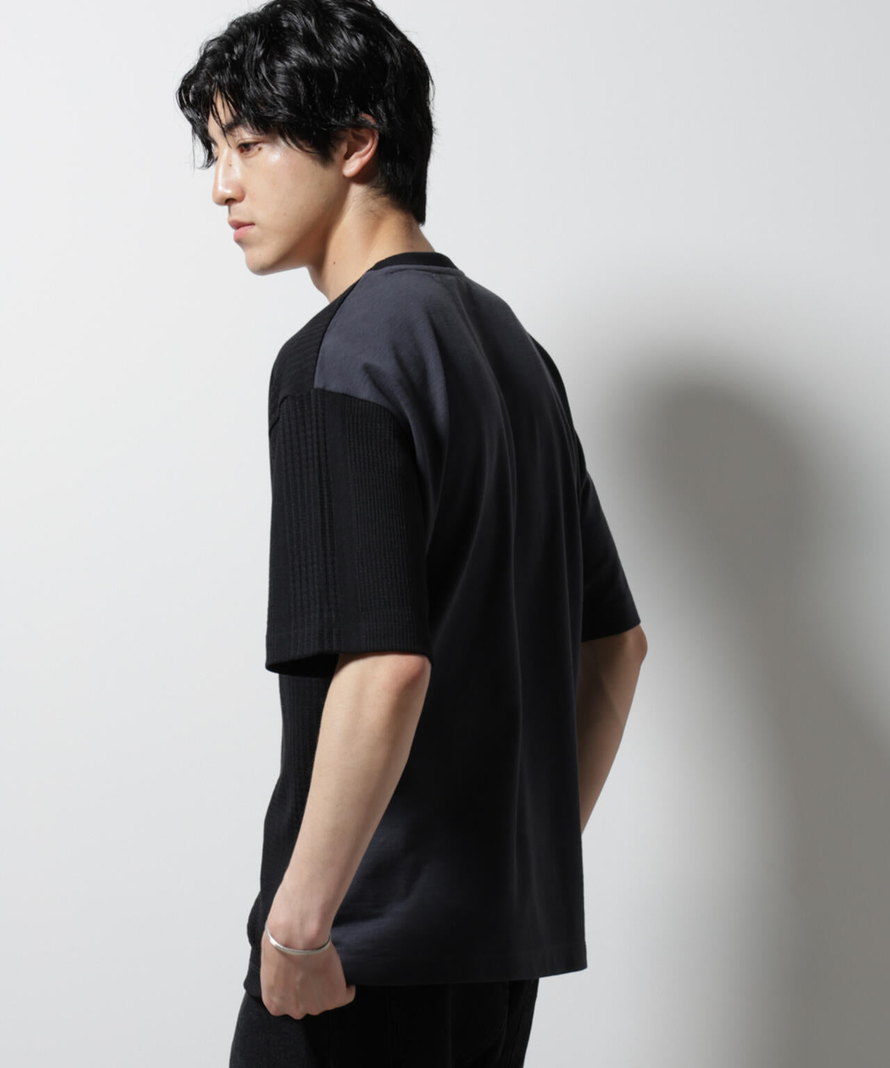 リンクスカノコ コンビTシャツ 半袖