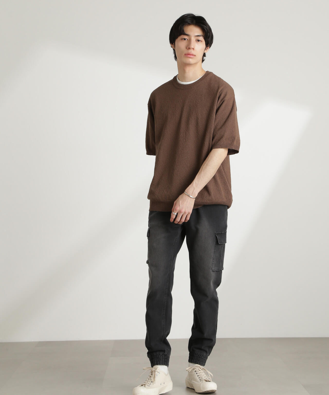 スリムフィット ジョガーカーゴパンツ