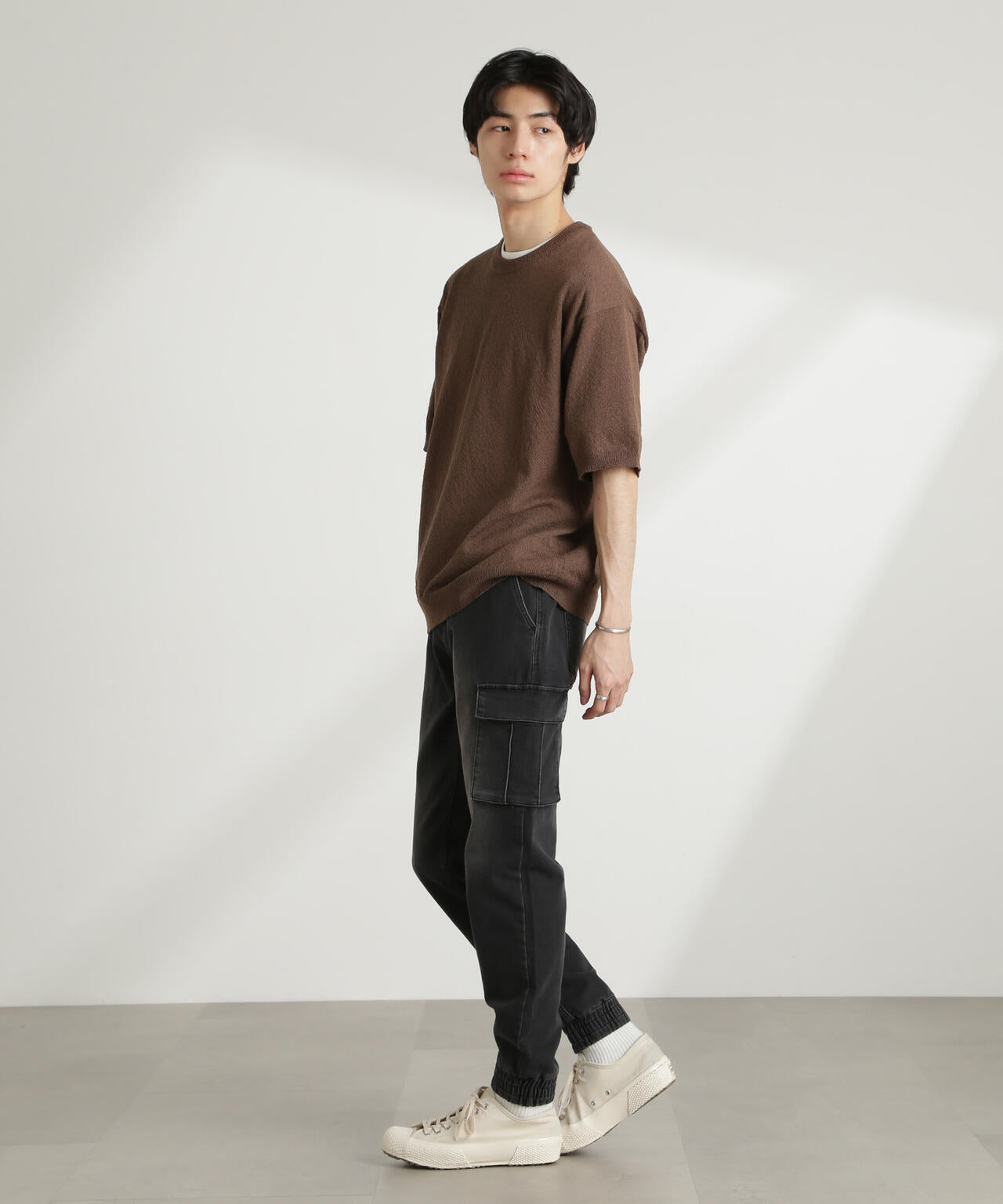 スリムフィット ジョガーカーゴパンツ