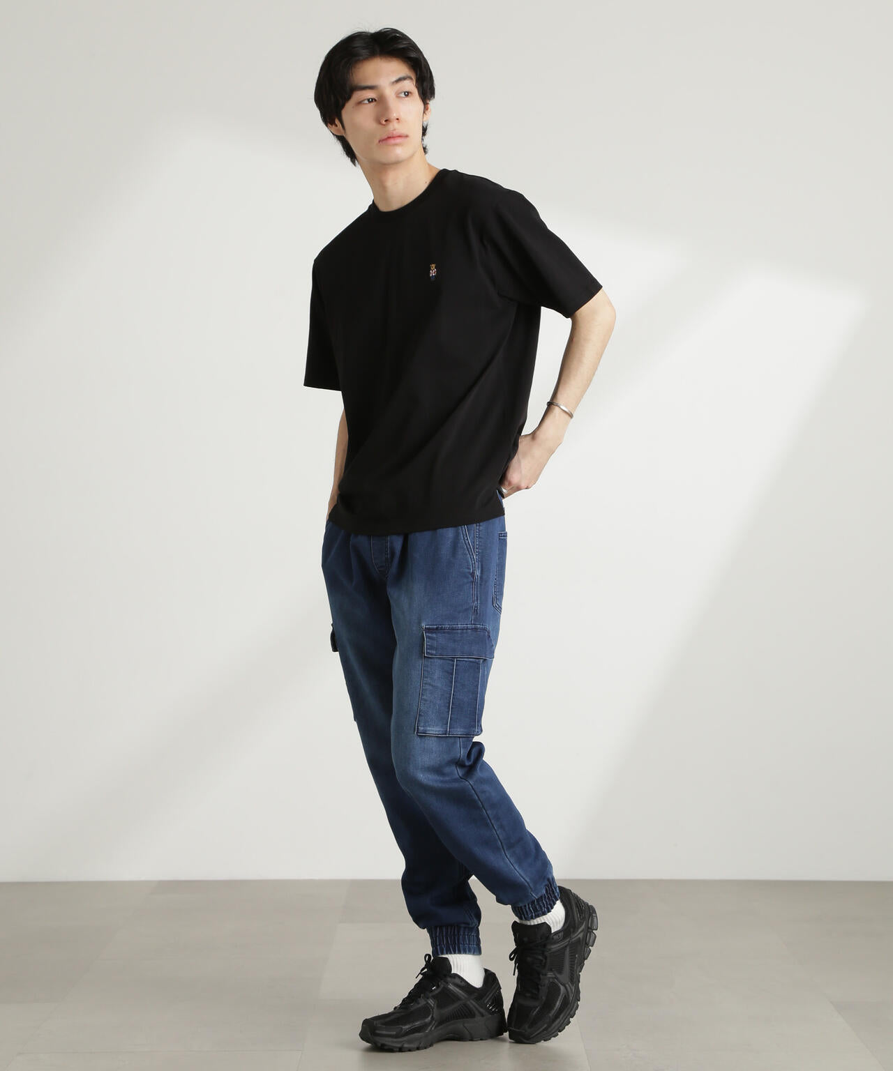 スリムフィット ジョガーカーゴパンツ