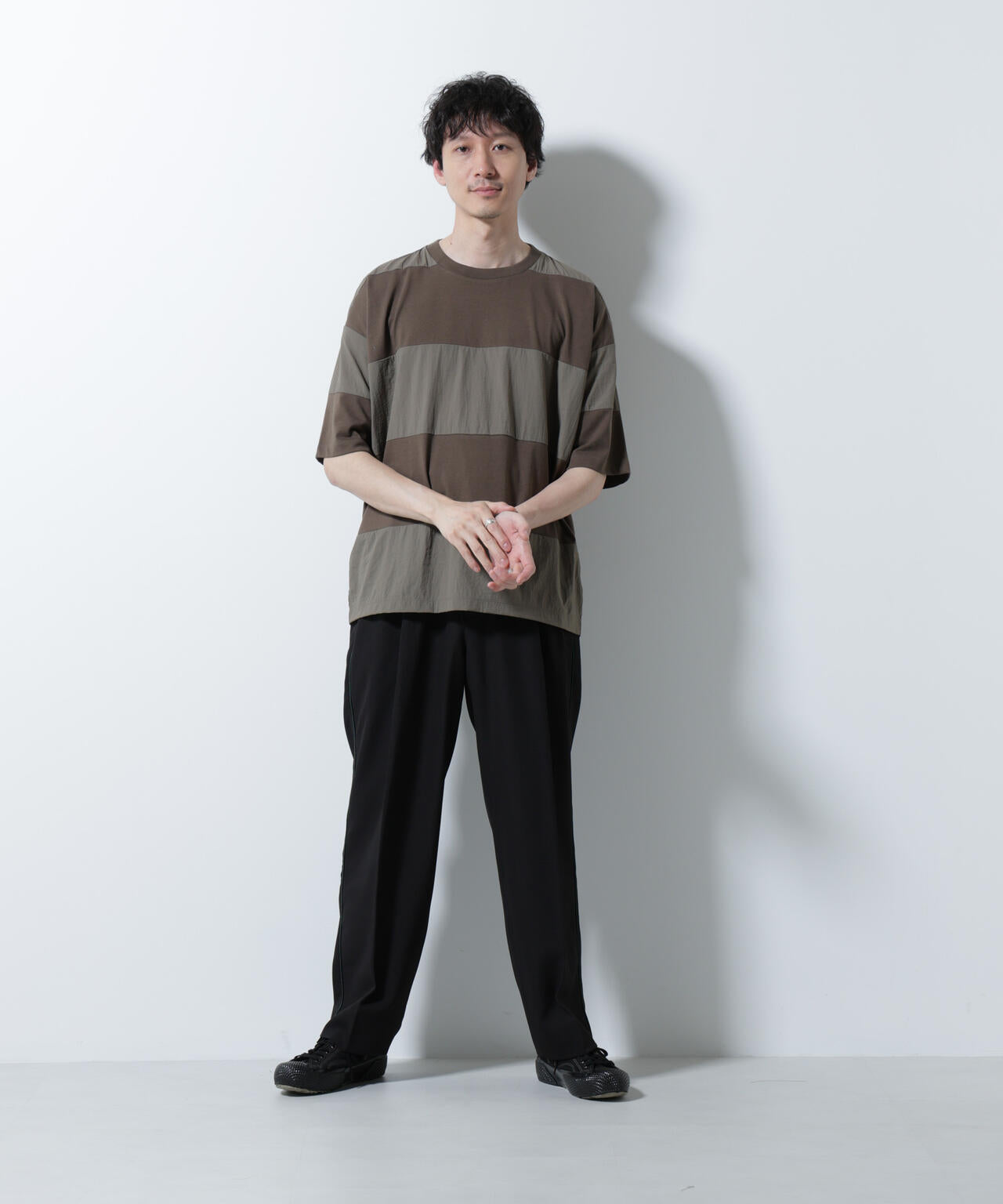 イージー側章スラックス