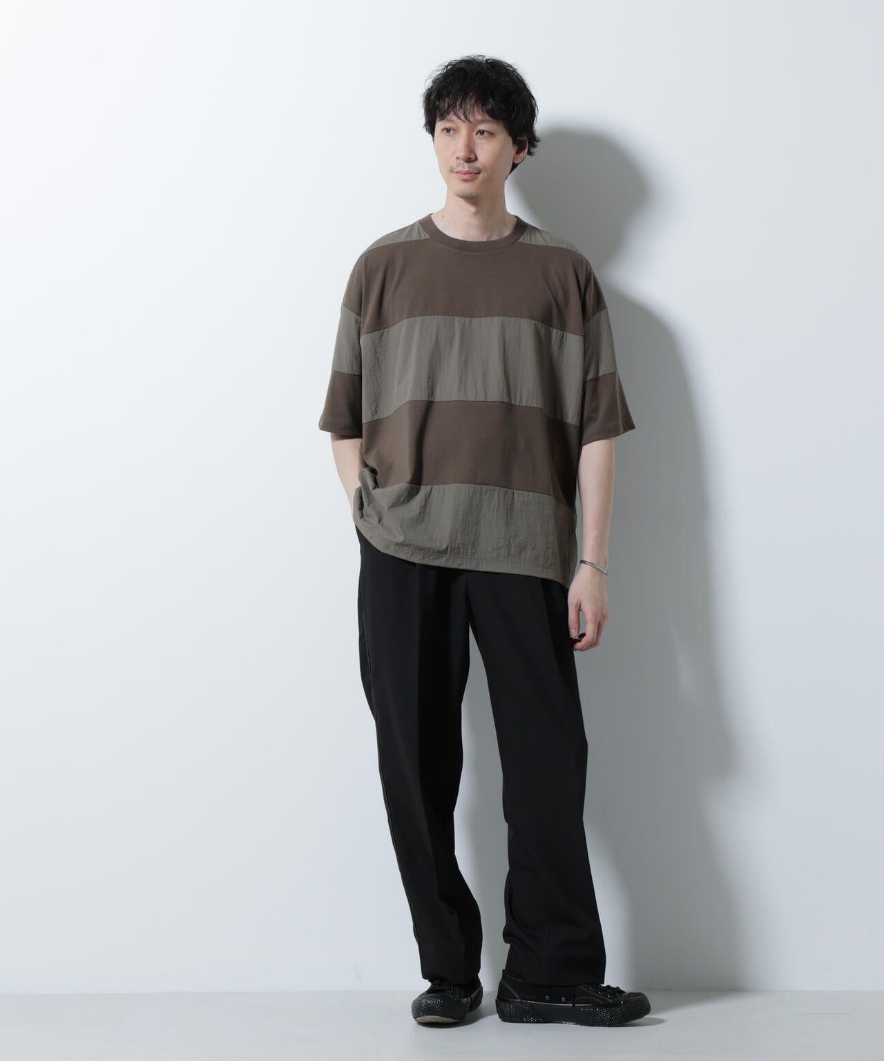 イージー側章スラックス
