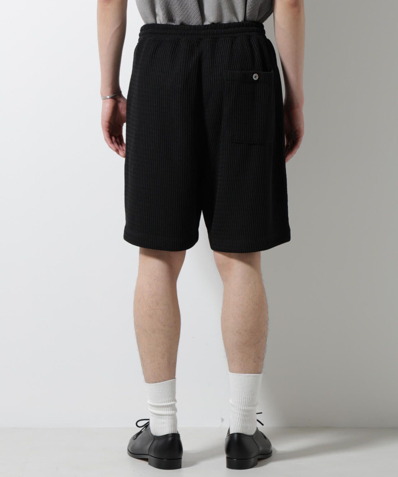 ジャガードニットソーショートパンツ（セットアップ可）