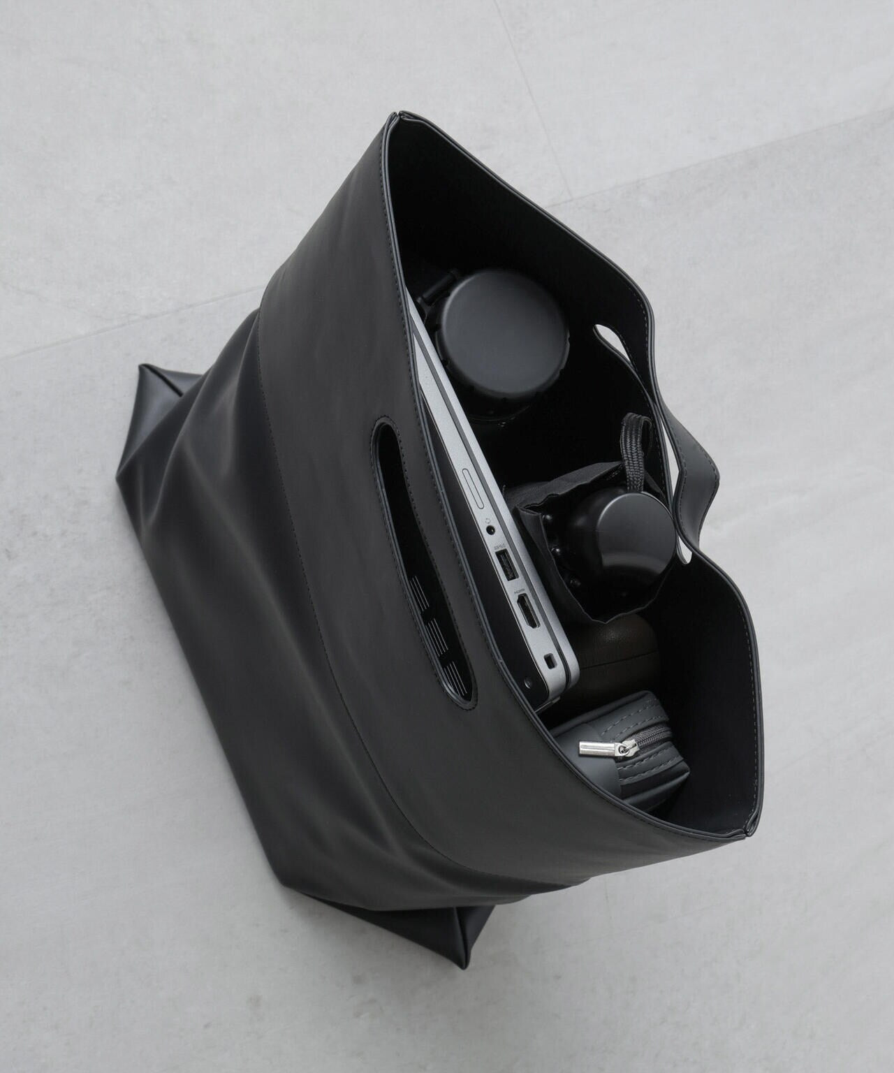 WEB限定/シンセティックレザー2WAYクラッチバッグ