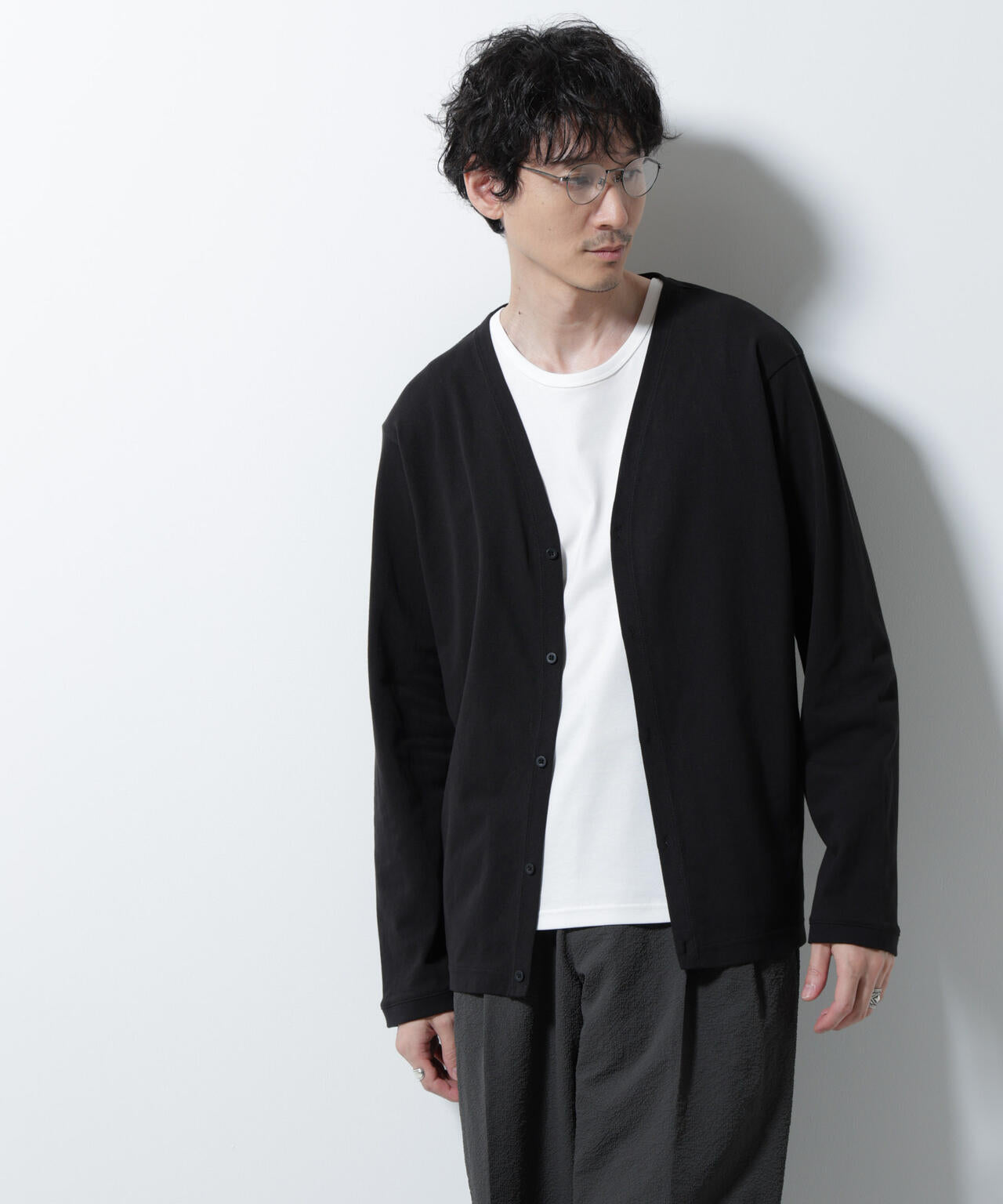 エアパッセージ ジャージーカーディガン