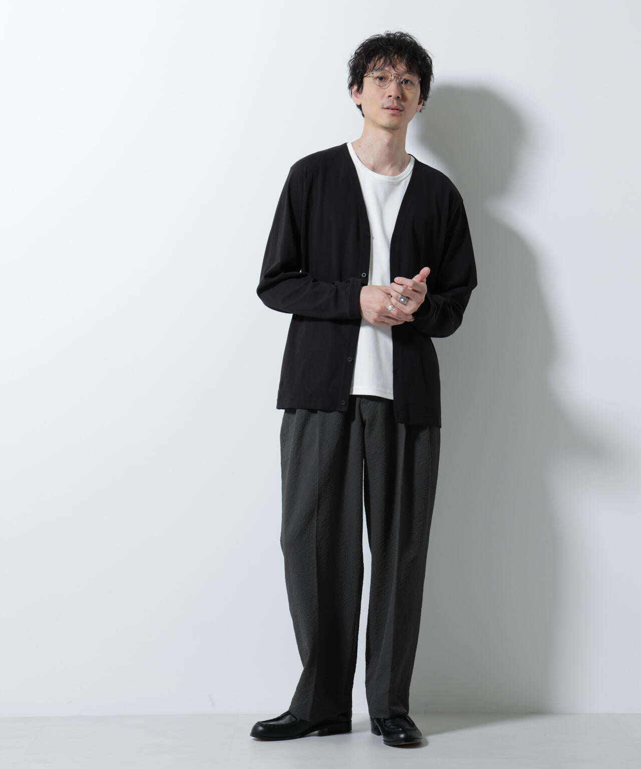 エアパッセージ ジャージーカーディガン