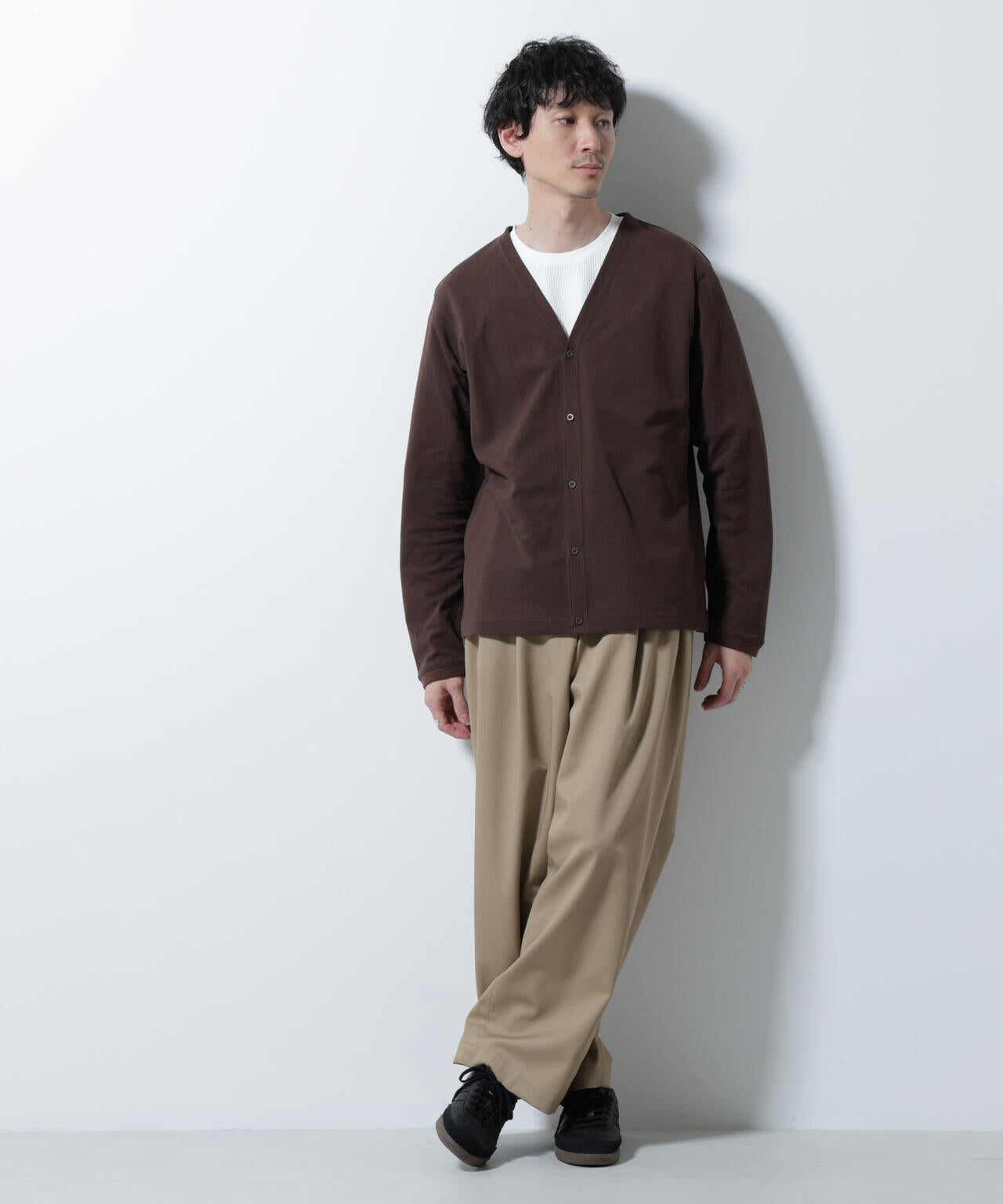 エアパッセージ ジャージーカーディガン